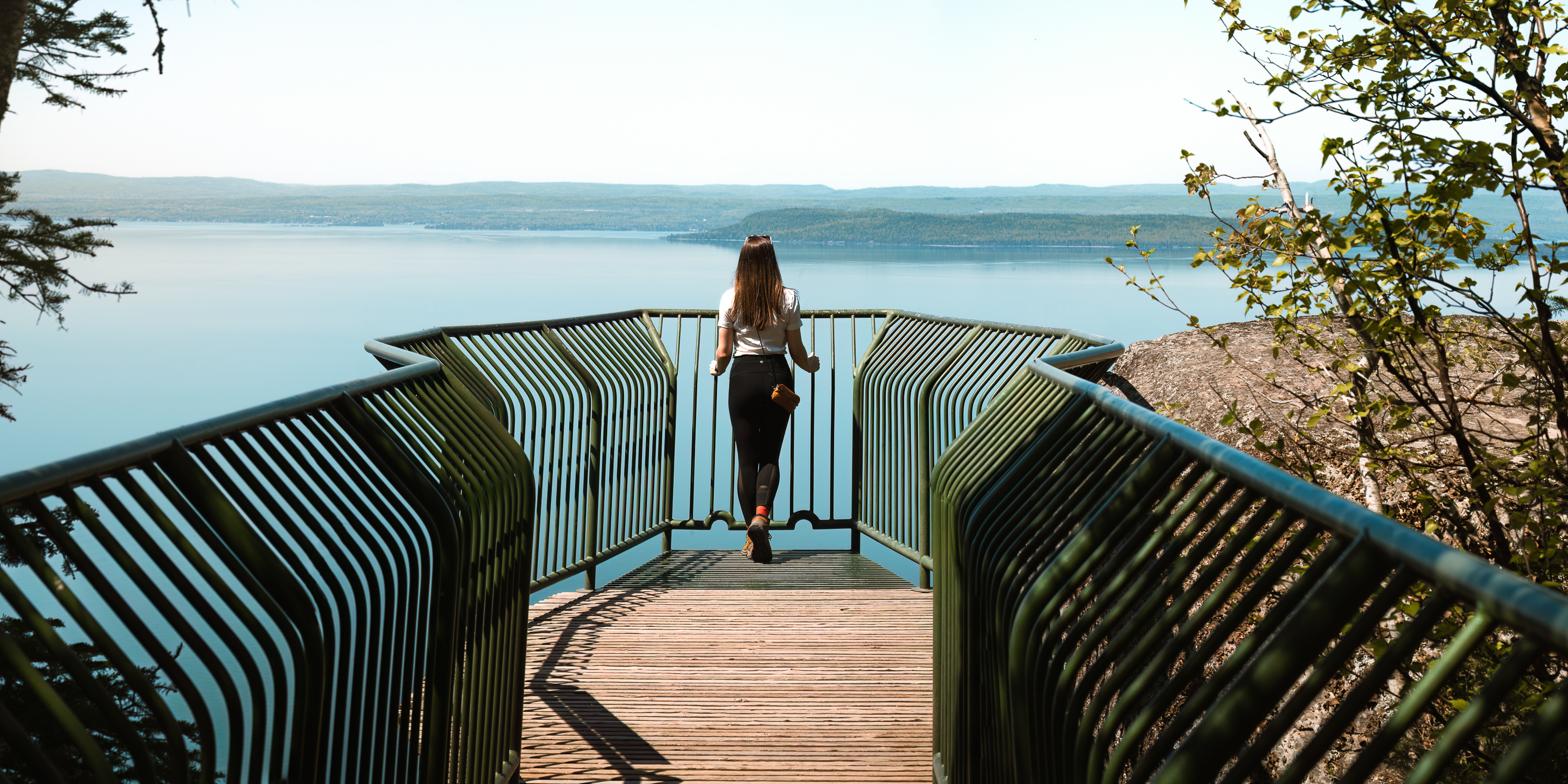 Lookout when Hiking Thunder Bay