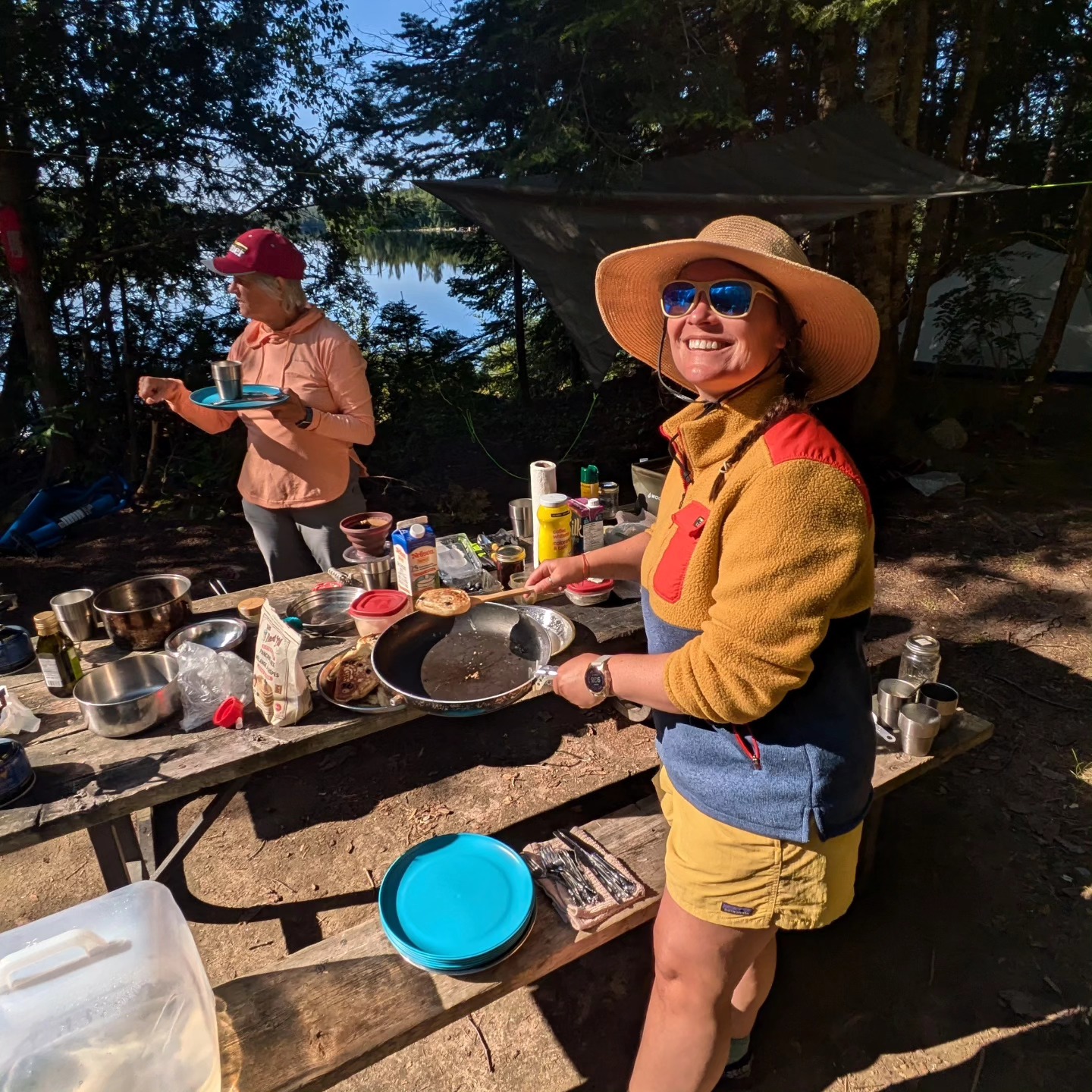 trailside lunch with Forest the Canoe guided tours near Sault Ste Marie.jpg