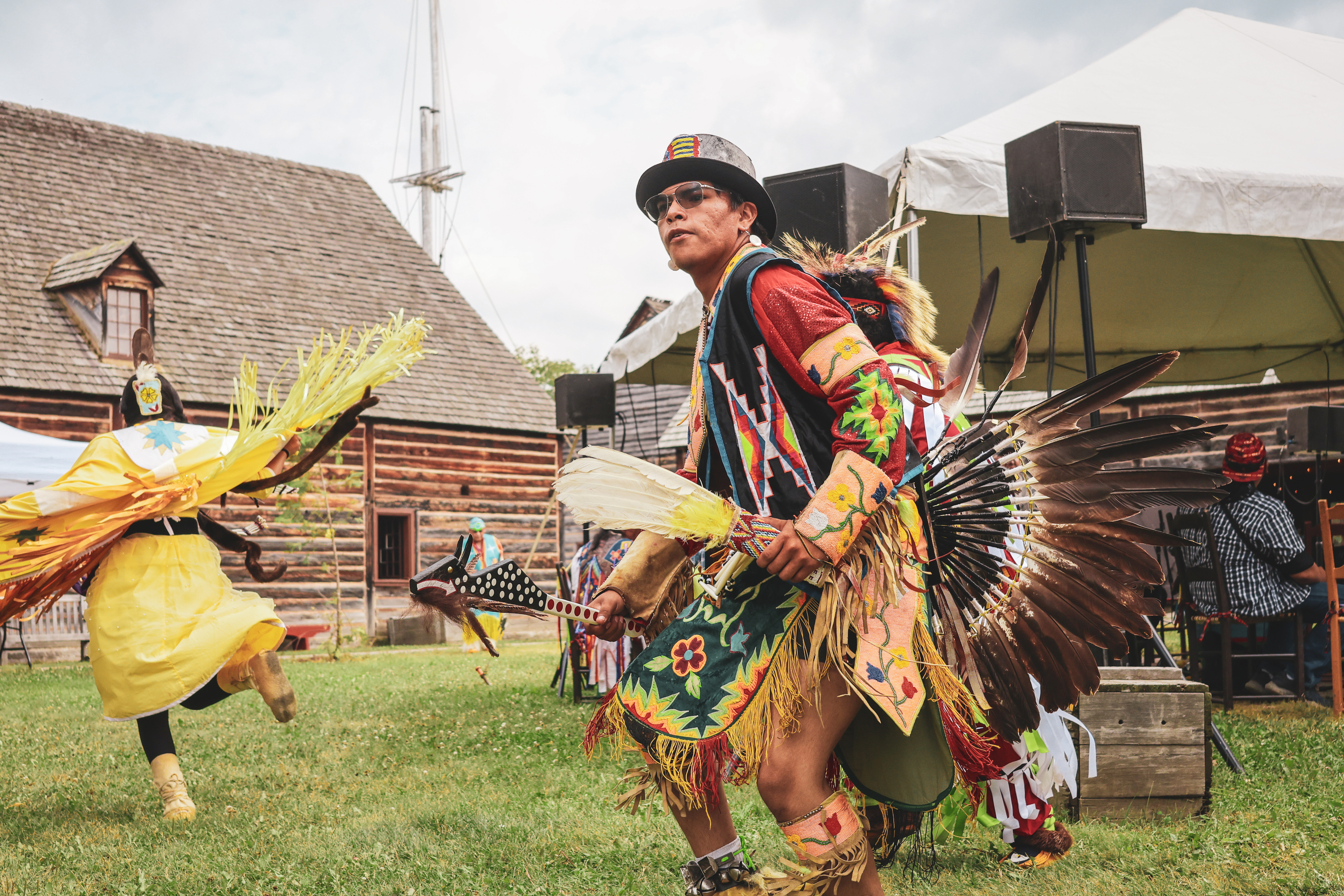 Anishinaabe Keeshigun Fort William Historical Park