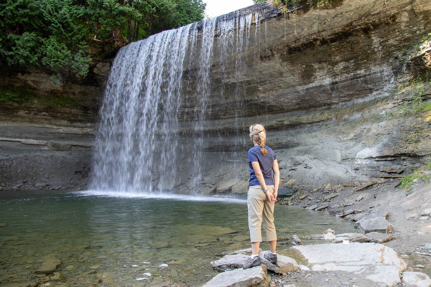 Brideil Veil Falls - Manitoulin Island