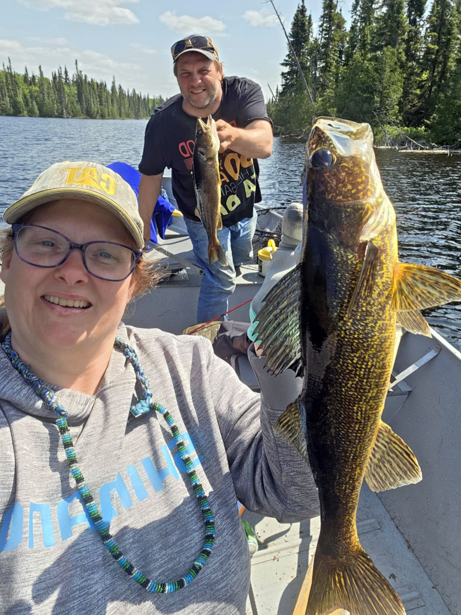Trappers Point Camp walleye fishing