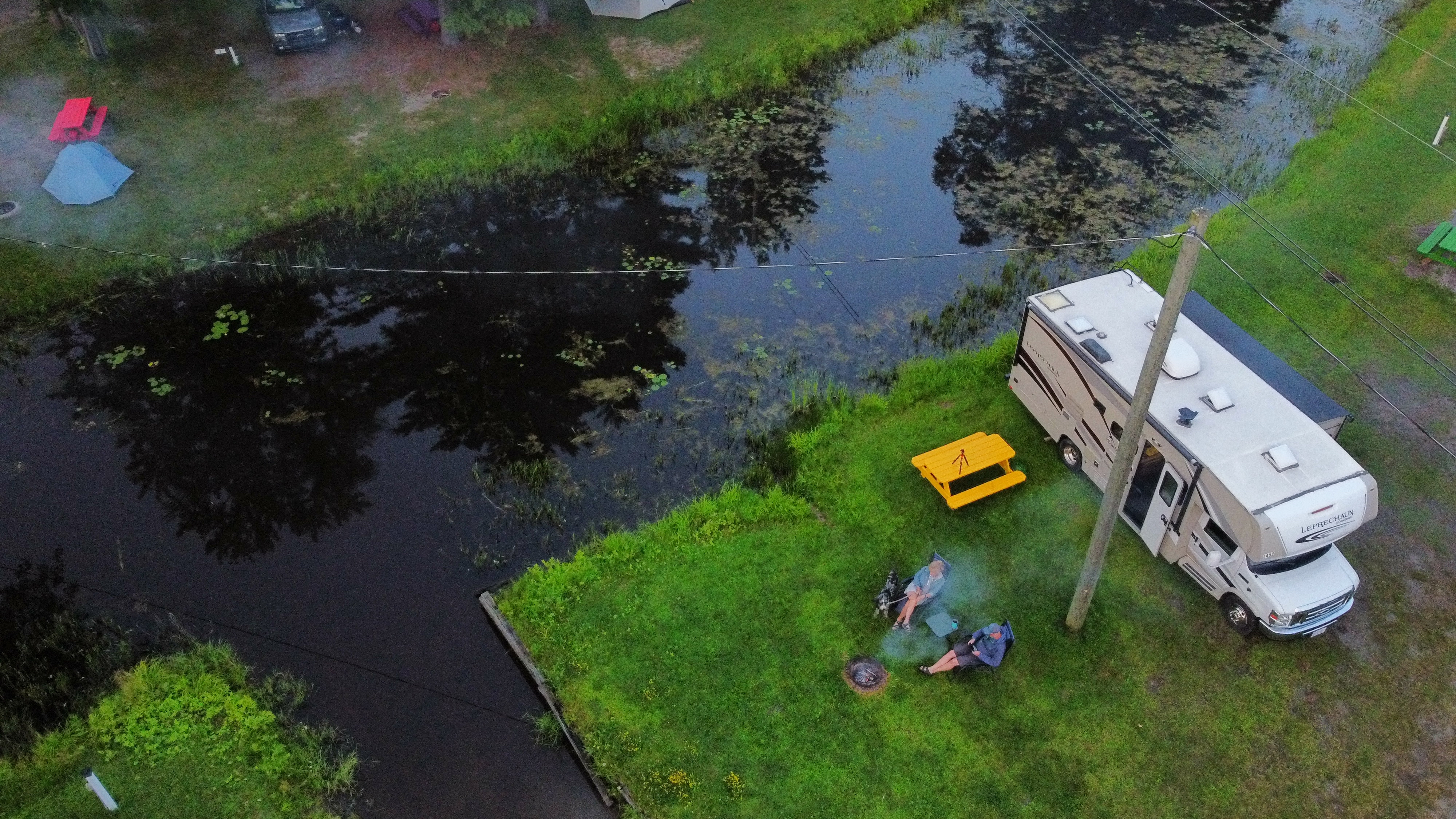 Fairview Park and Camping Marina Aerial
