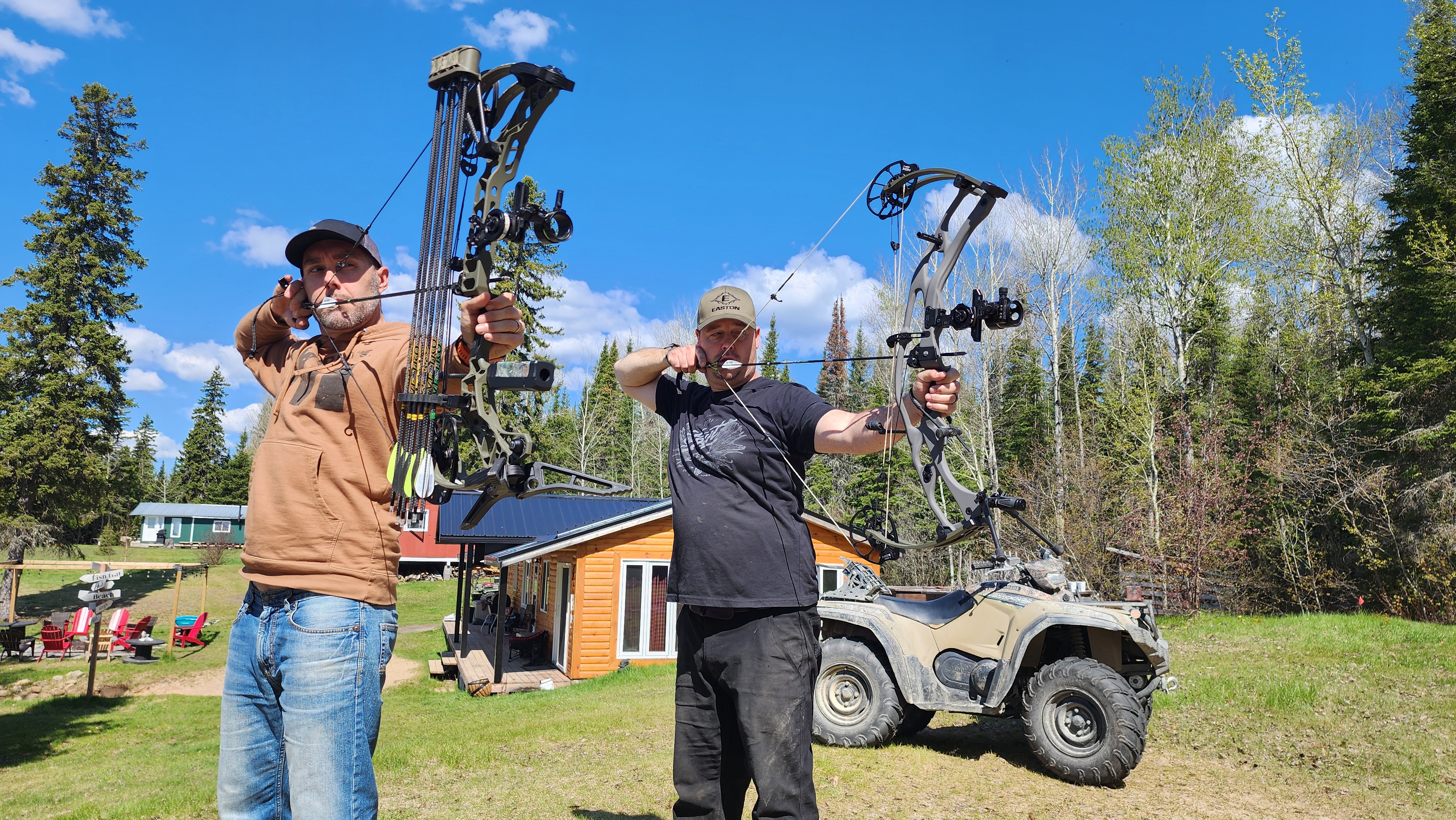 sighting gear for bear hunt