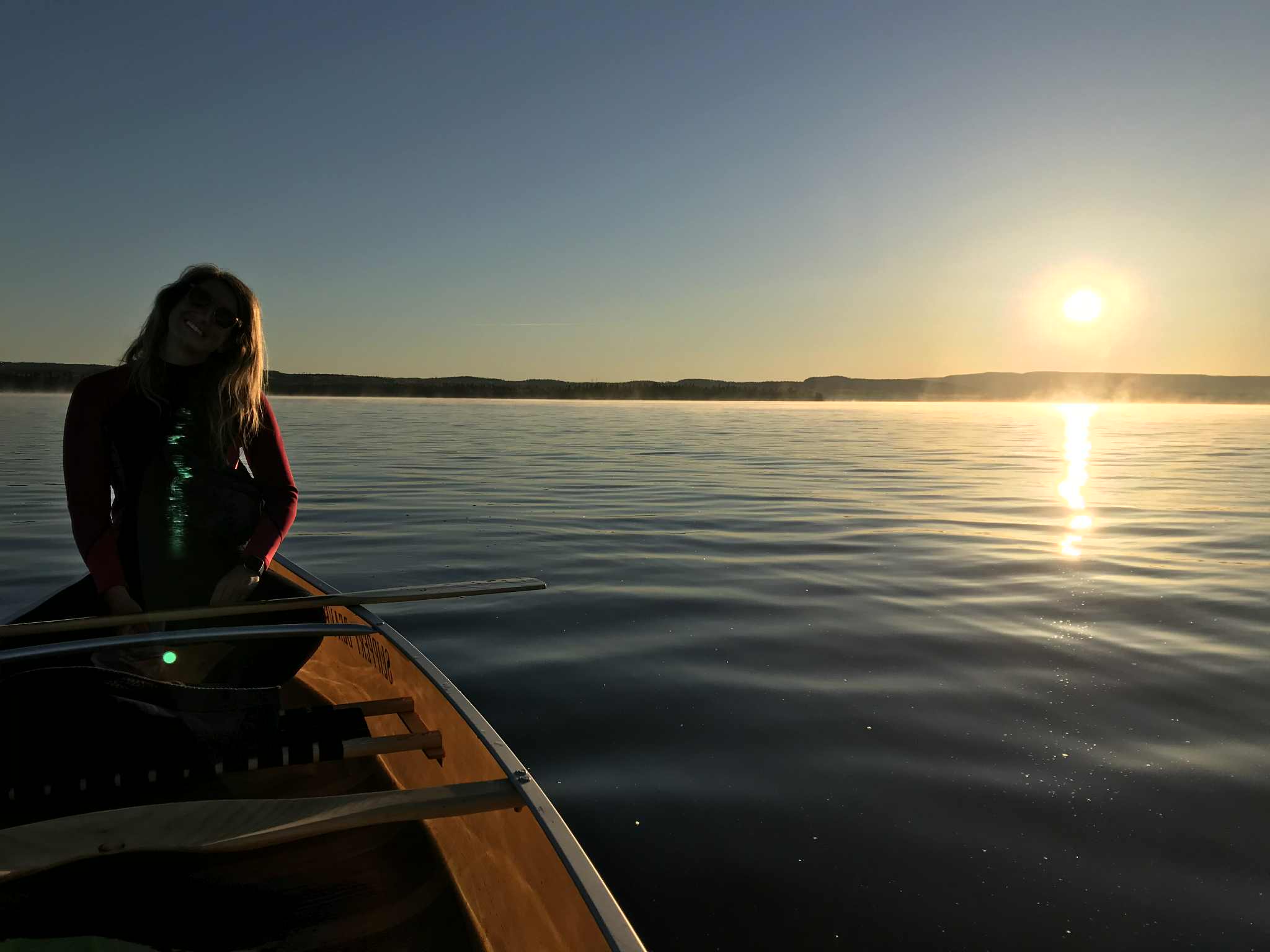 Sunrise Canoe - Deana Renaud
