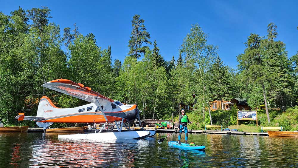 bushplane stand up paddling