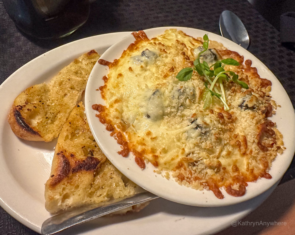CM Steakhouse escargot dinner