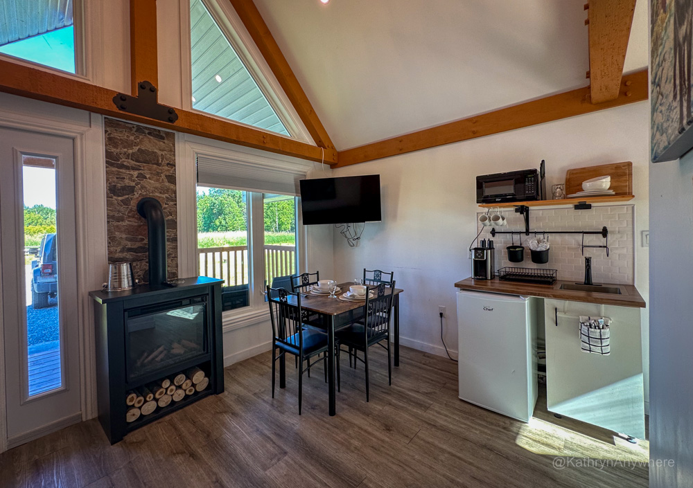 Cedar Meadows Wolf Cabin Interior