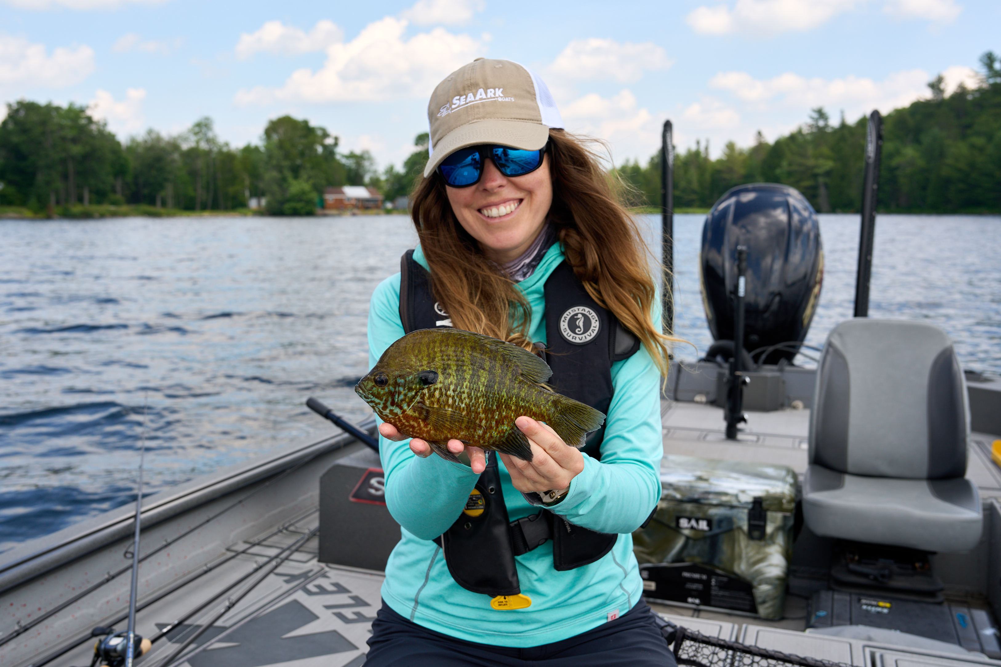Ashely with Fish