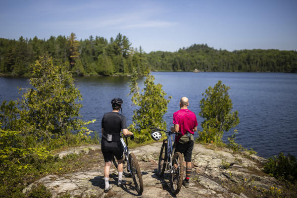 Mountain Biking Sault Ste. Marie, Crystal Lake