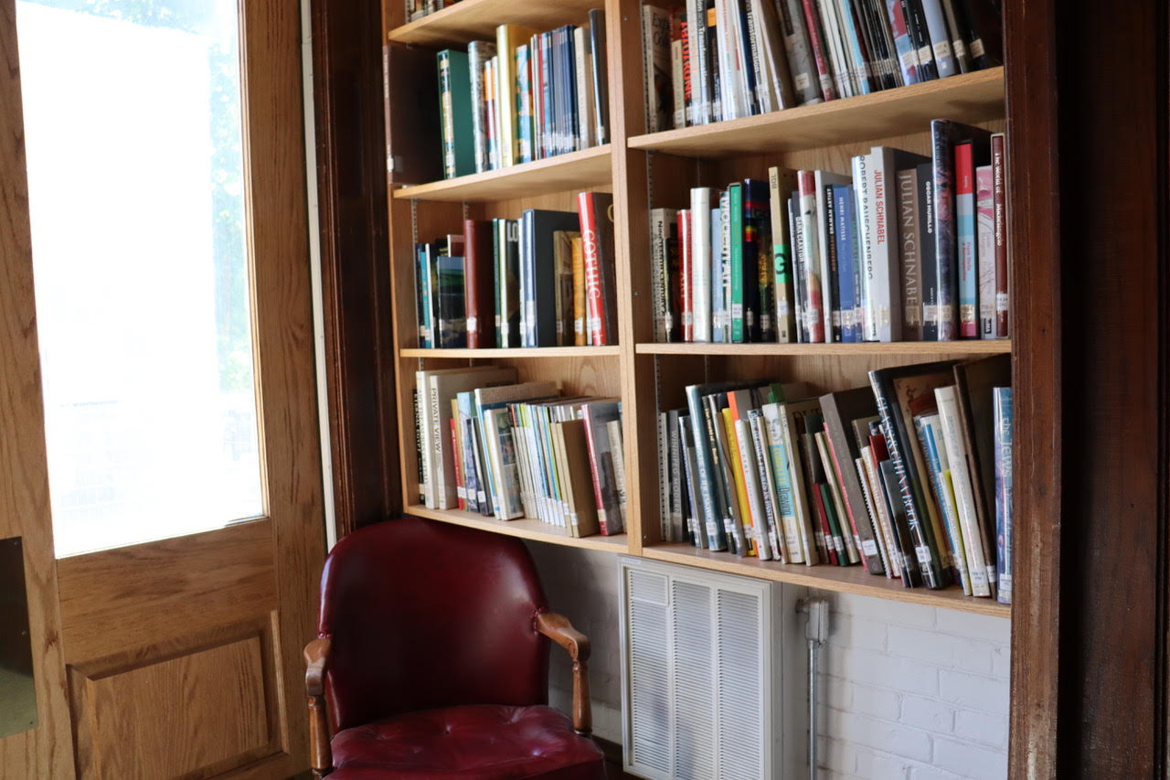 The Art Library at the Douglas Family Arts Centre.