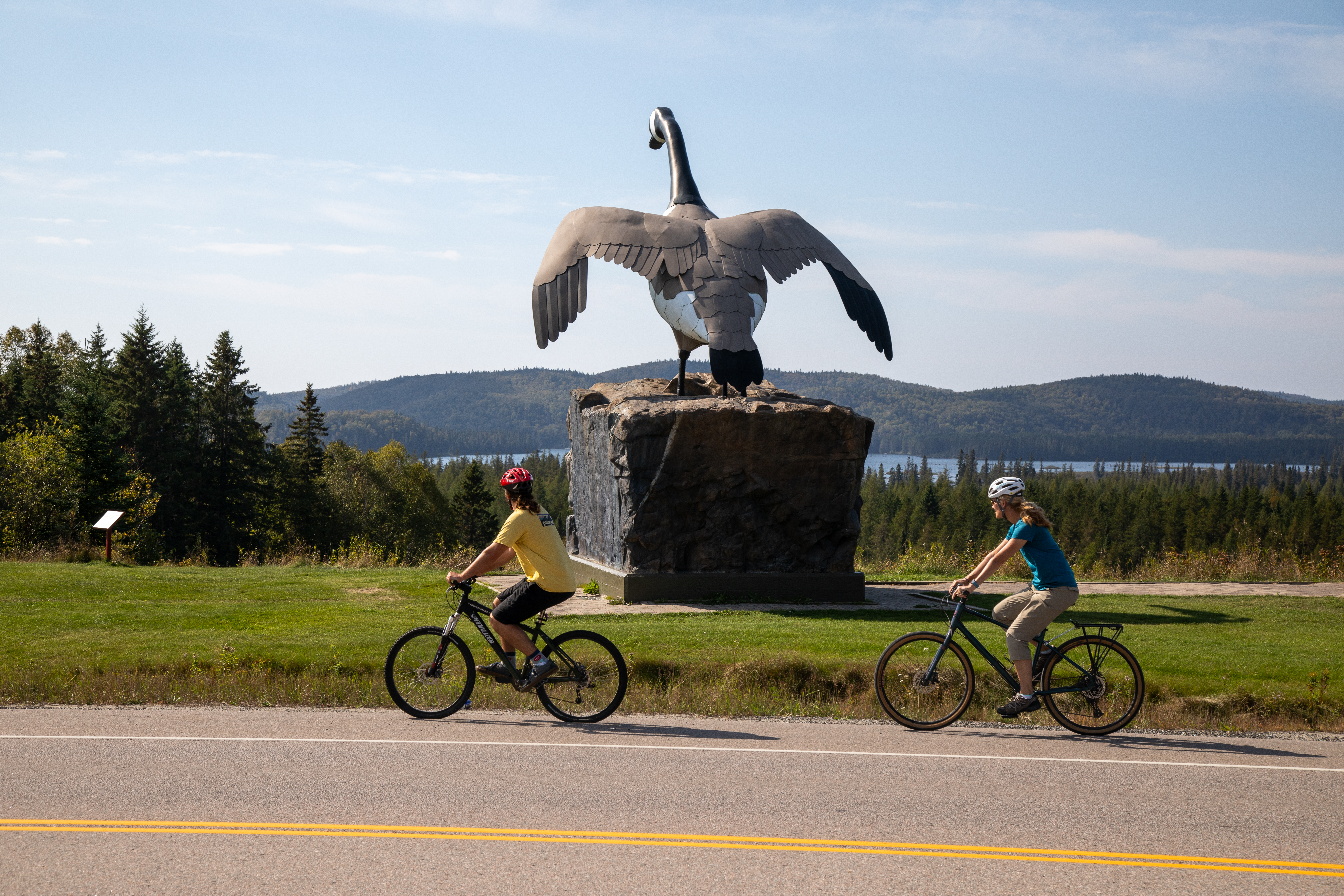 Cycling - Wawa Visitor Centre - Wawa Goose