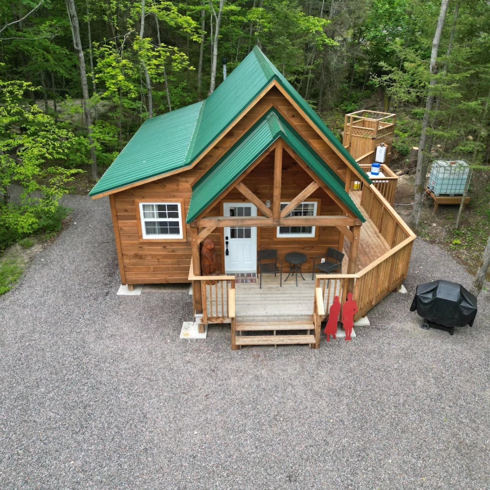Wooden cabin