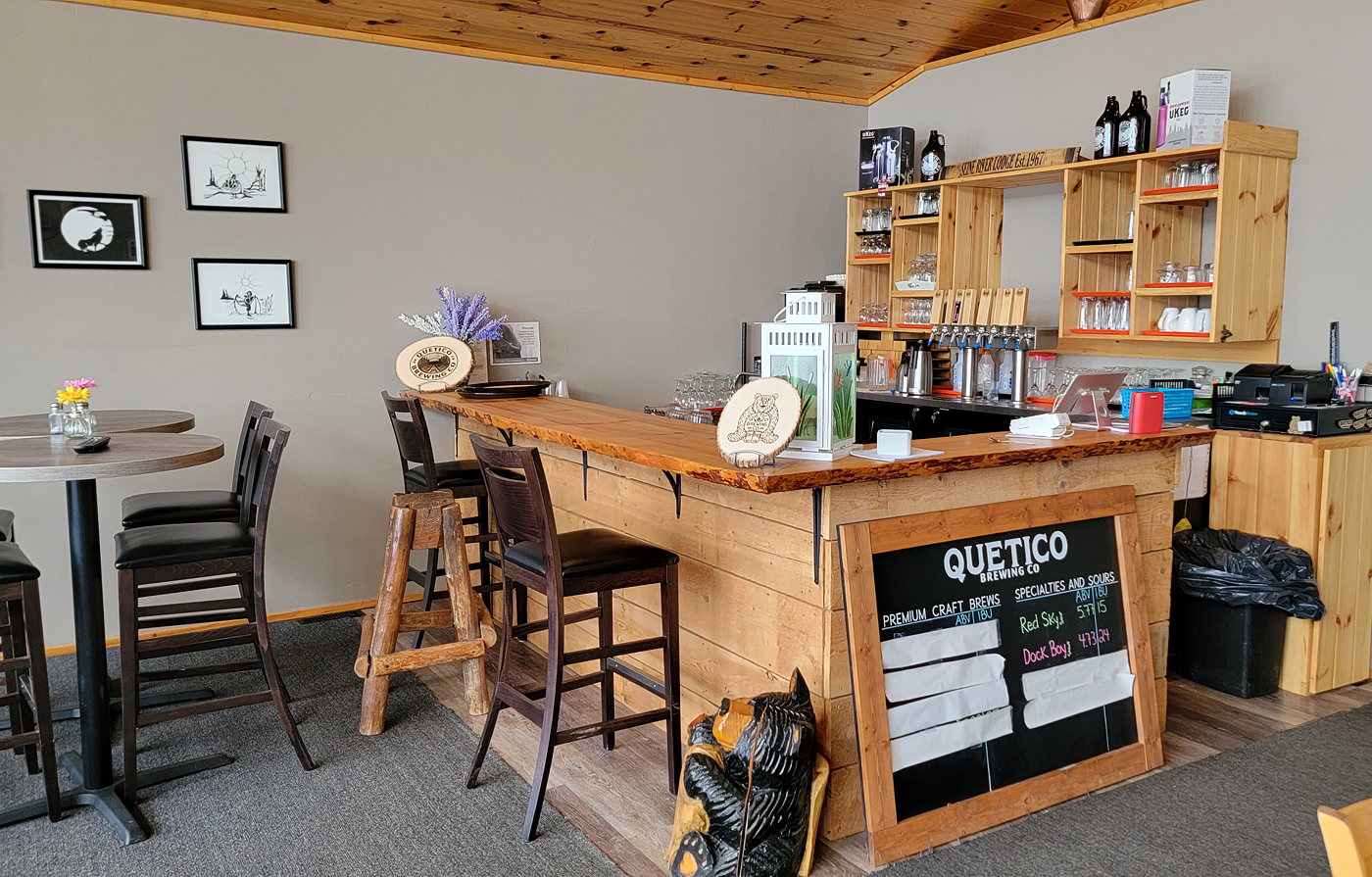 Quetico Brewing Company in Atikokan, Ontario.
