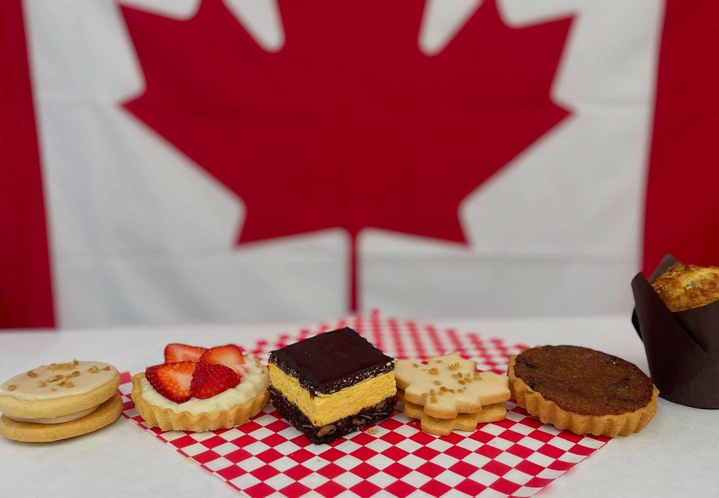 Very Canadian treats at The Sweet North Bakery including wild blueberry butter tarts. Photo credit: The Sweet North Bakery