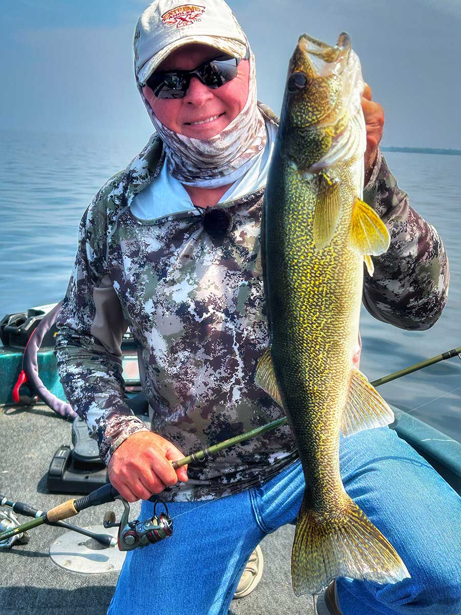 walleye chalkleys sandy beach resort