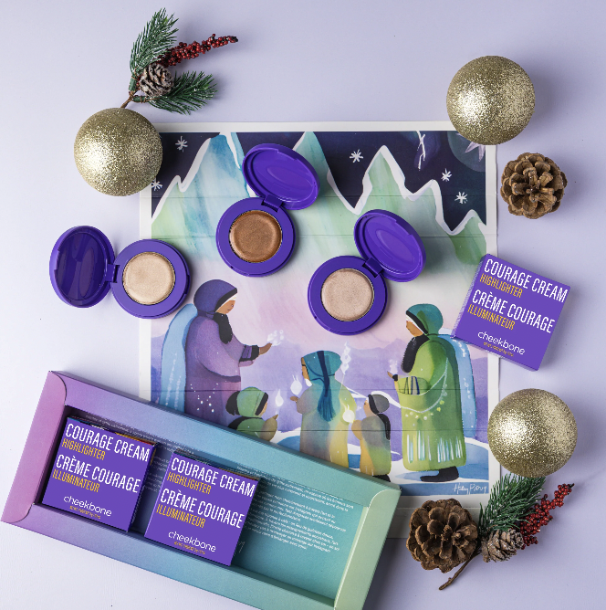 Cheekbone holiday kit