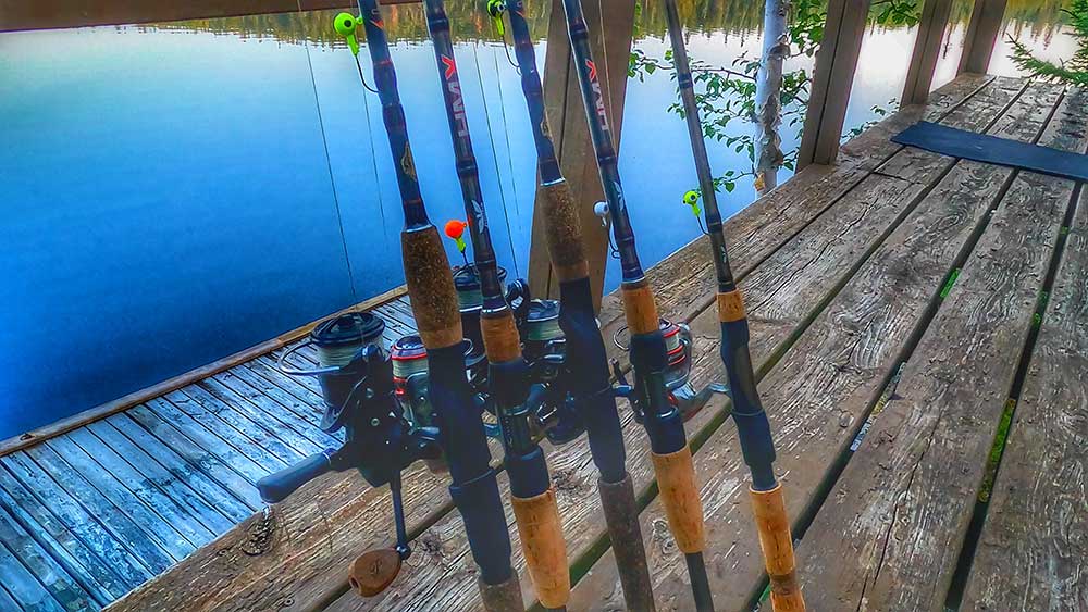 fishing rods