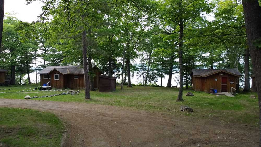 snowshoe camp cabins