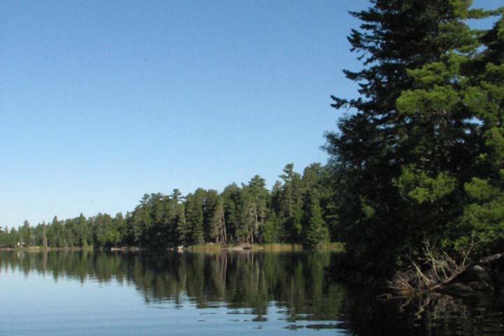Caliper Lake Provincial Park, Ontario, Canada.