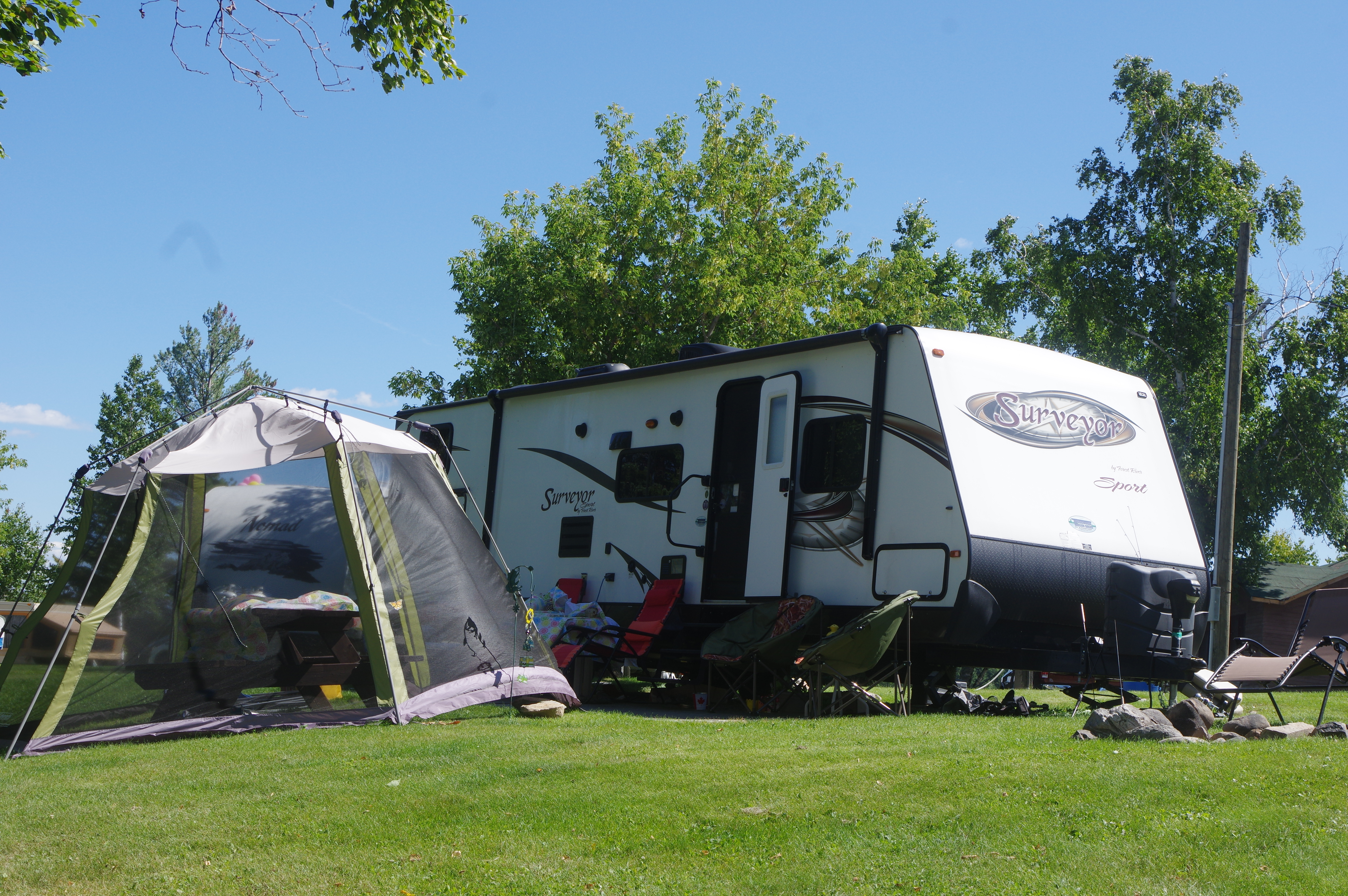 RV campgrounds in Ontario.