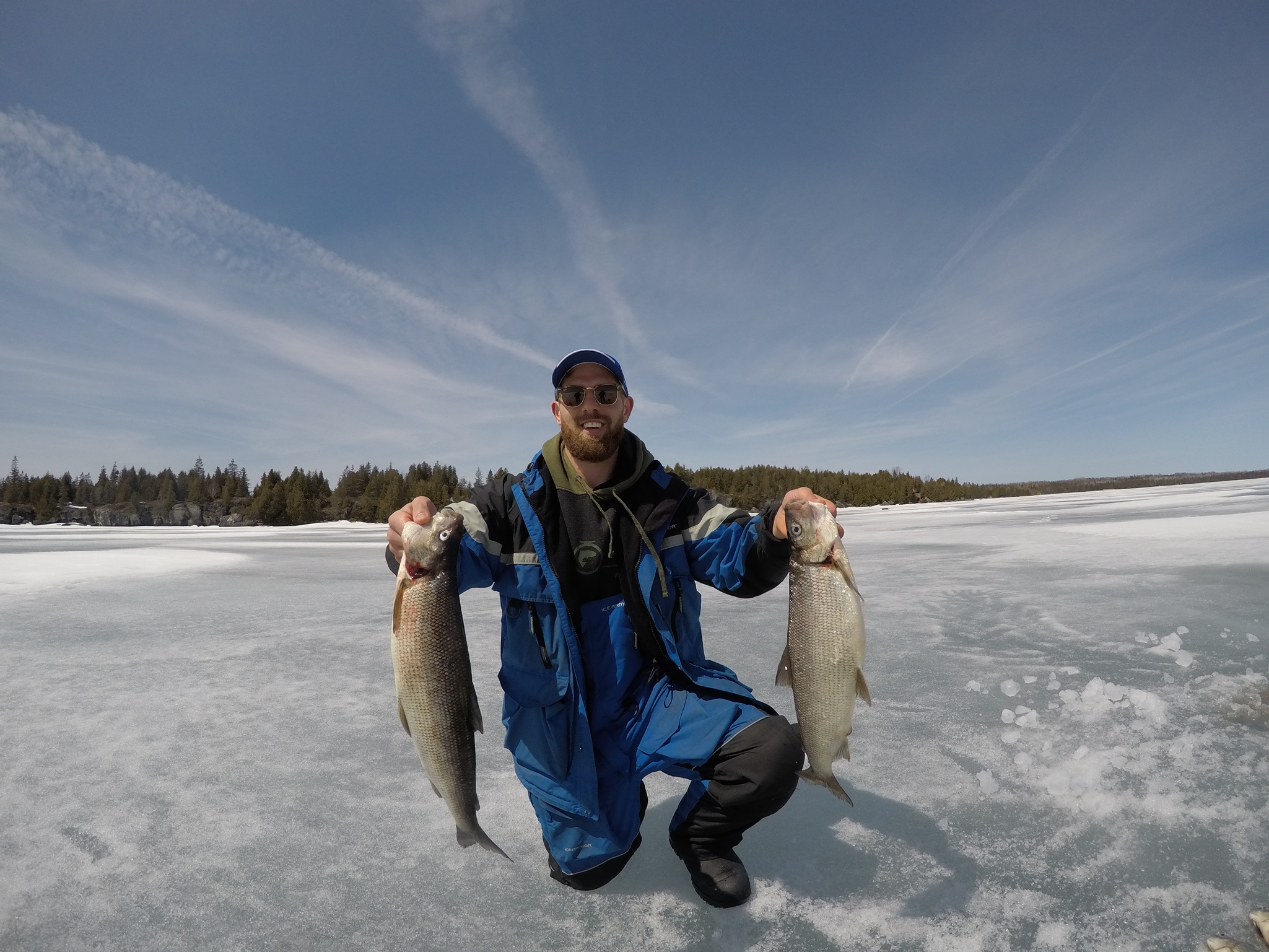 Len Talarico Ice Fishing