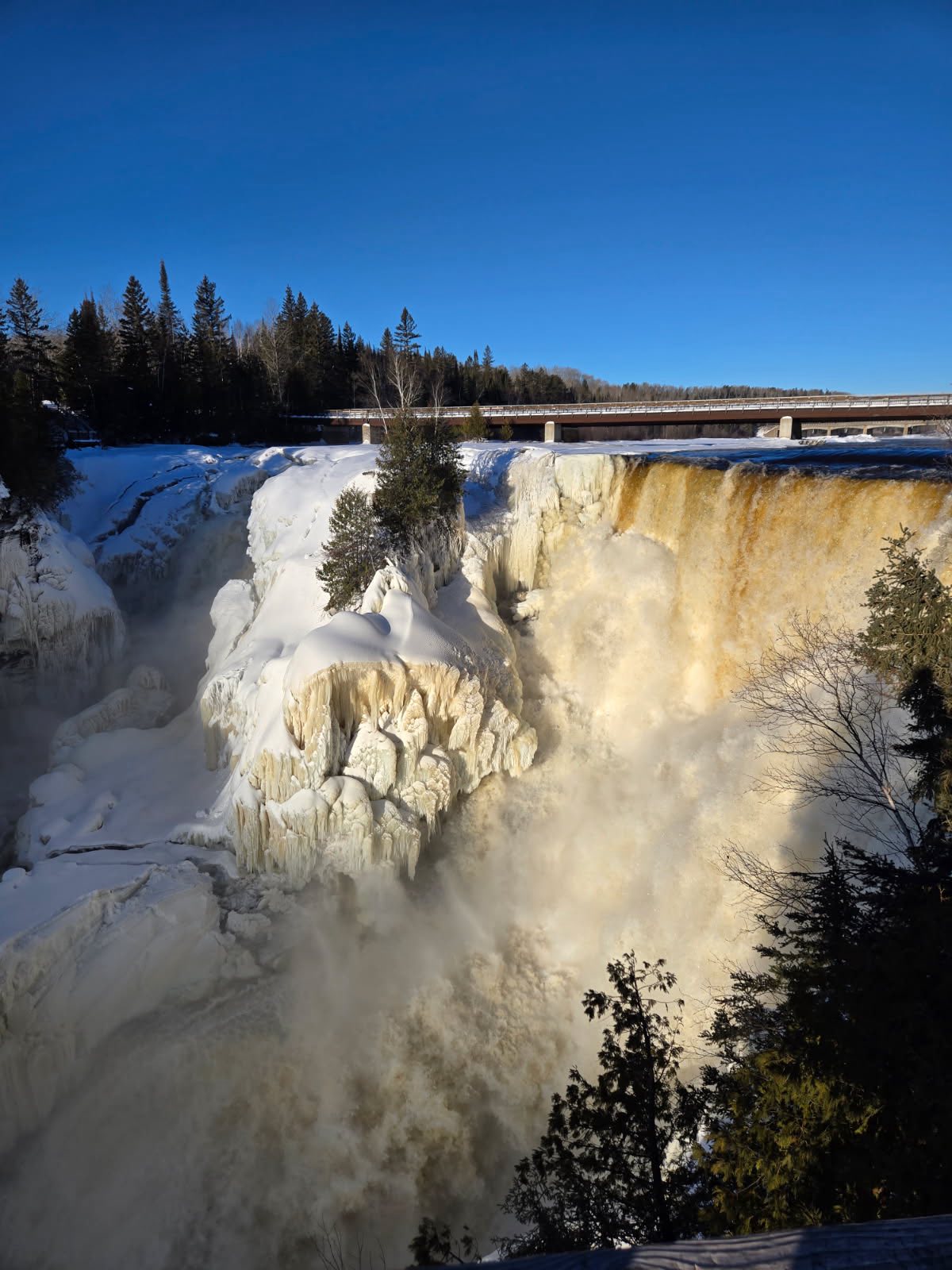 Frozen Kakabeka Falls