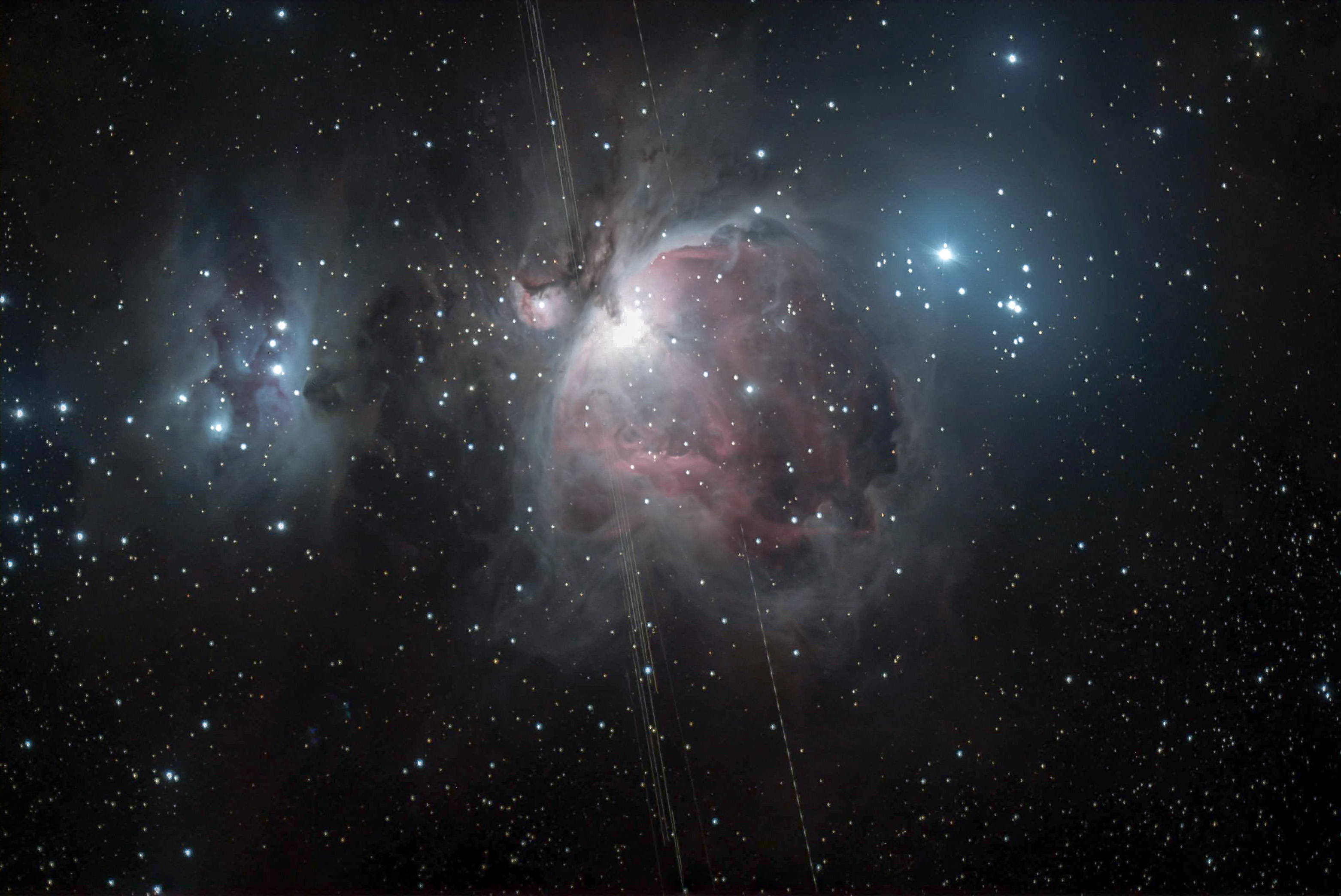 Wanada Kabel Easton incredible shot of the Running Man Nebula.