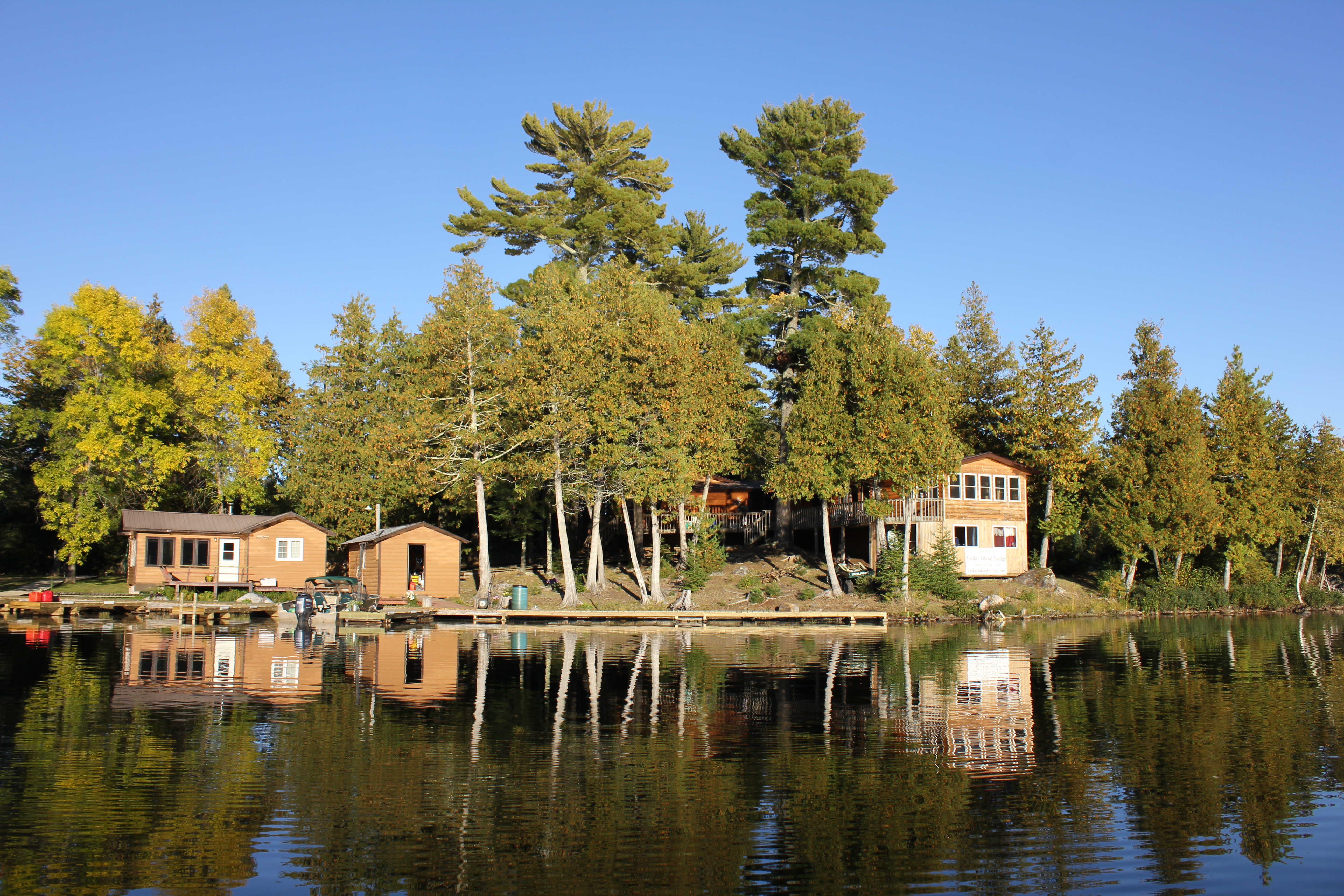 Lodge in Northwestern Ontario.