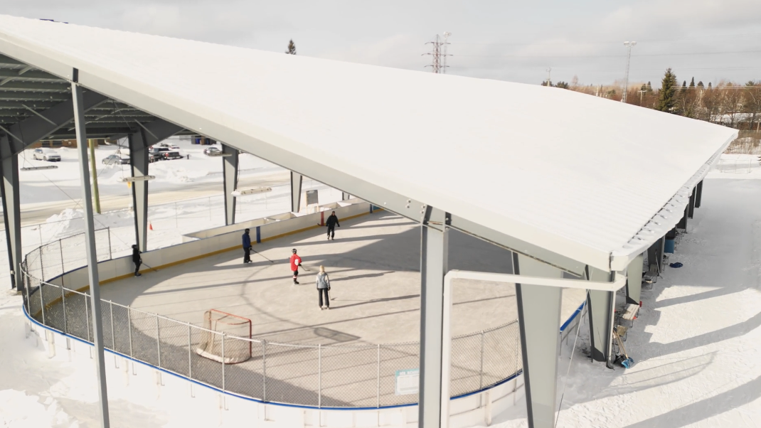 Ice Skating in Kirkland Lake