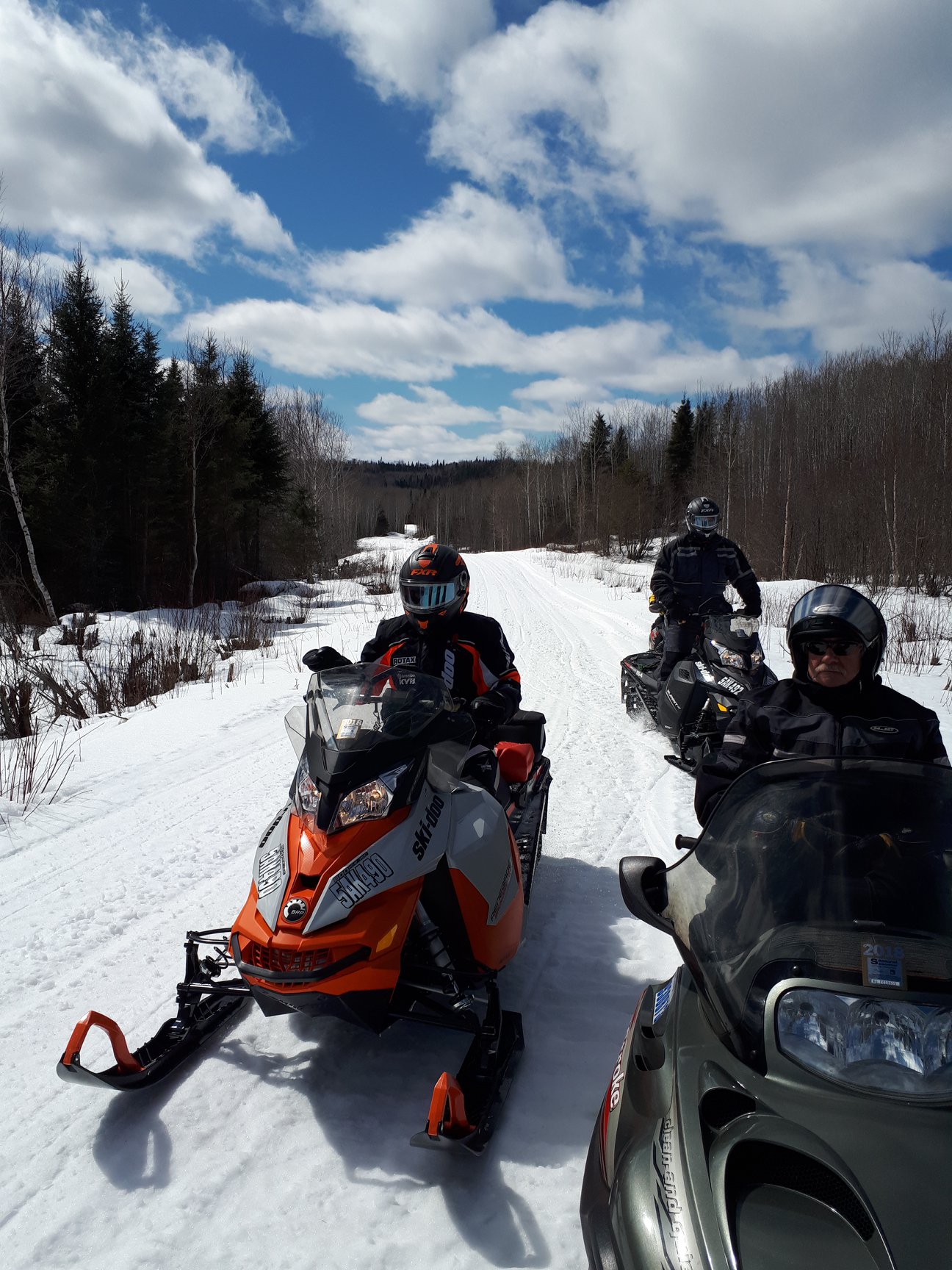 Thunder Bay snowmobiling