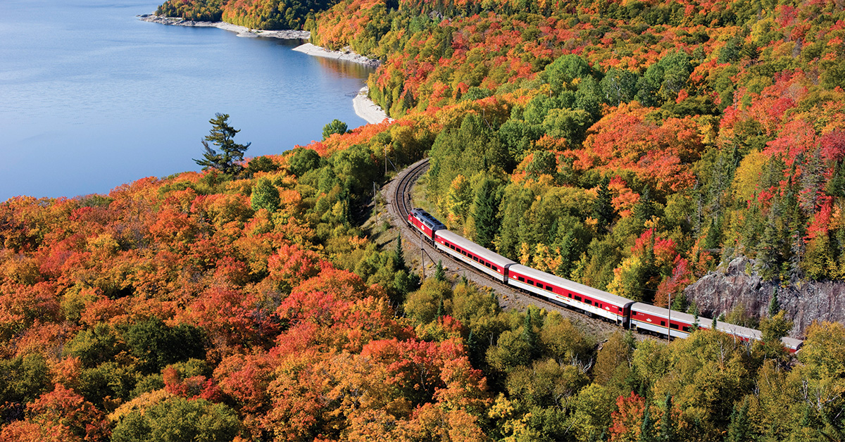 Agawa Train Tour through fall colours