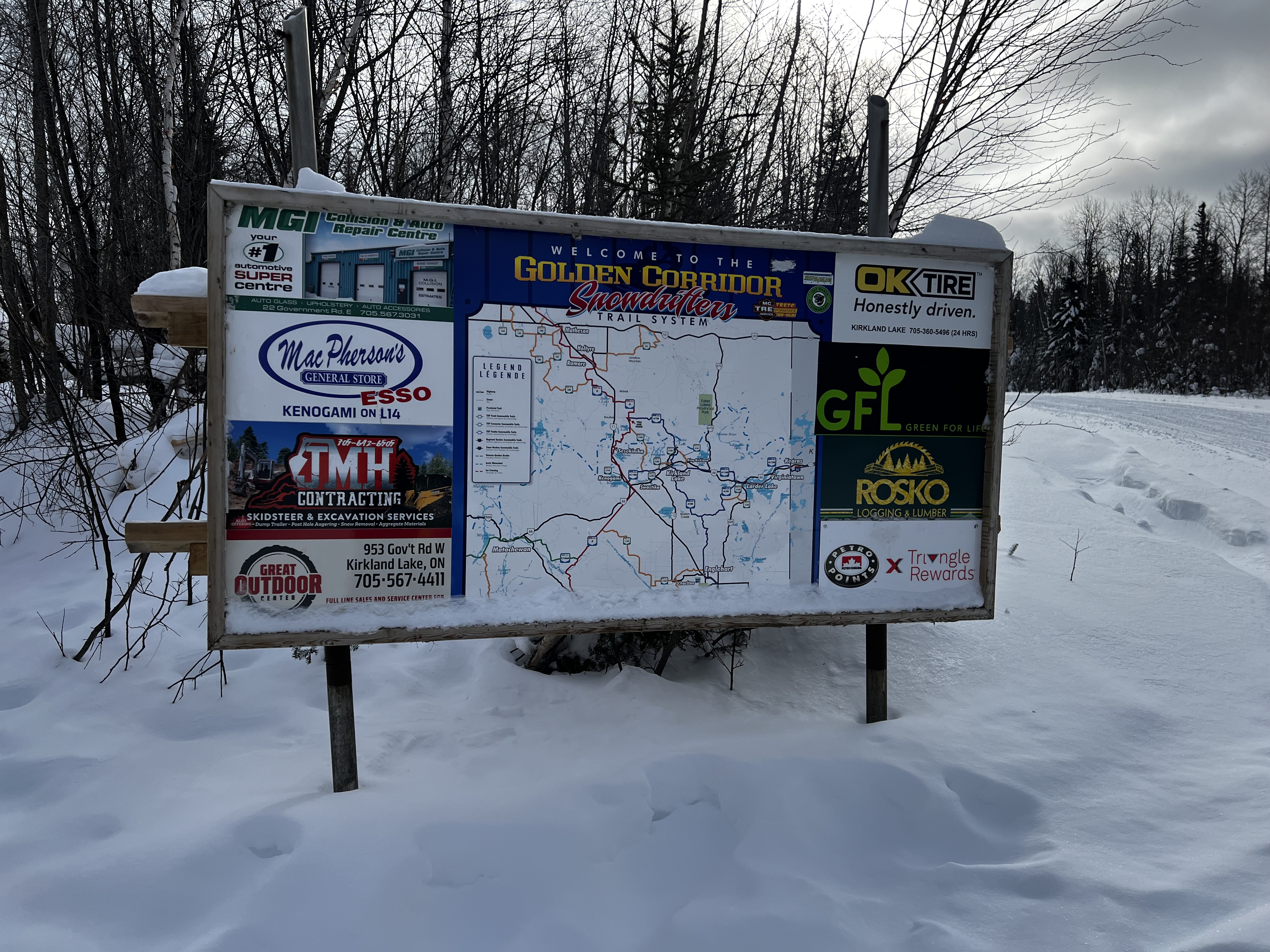 KL trail map by Chicks with Machines