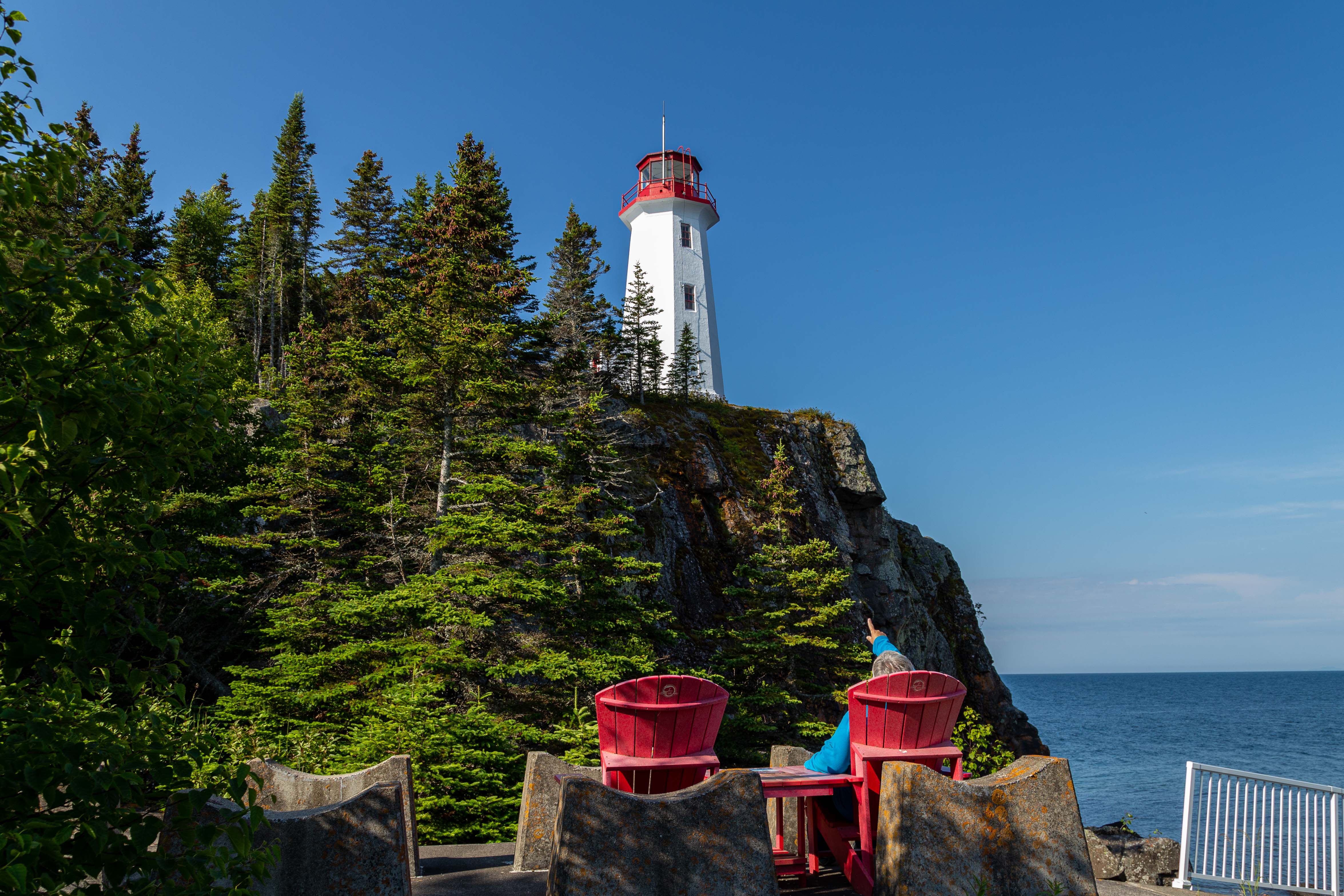Battle Island - Parks Canada Red Chairs