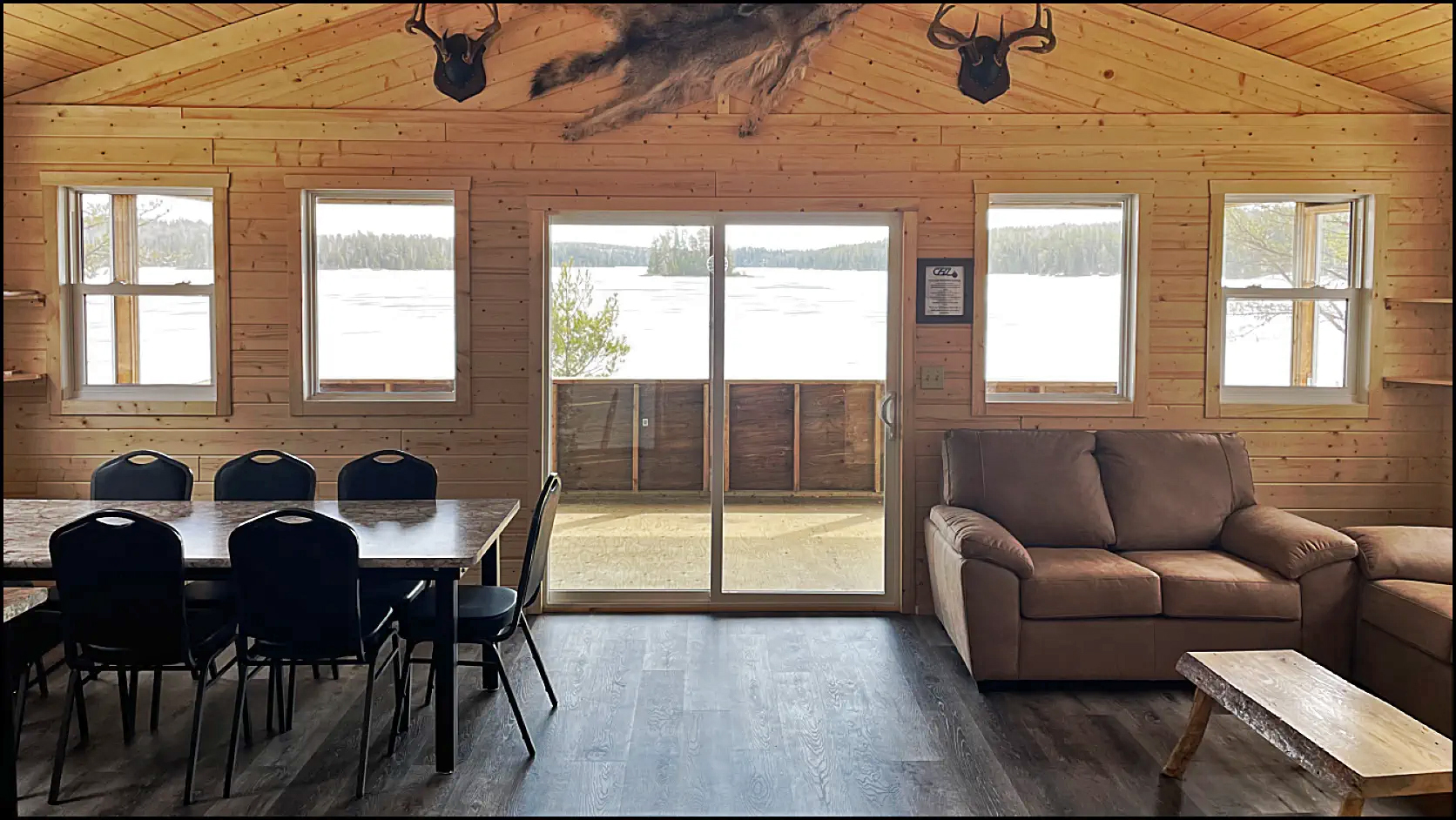 Canadian fly-in outposts entwine lake