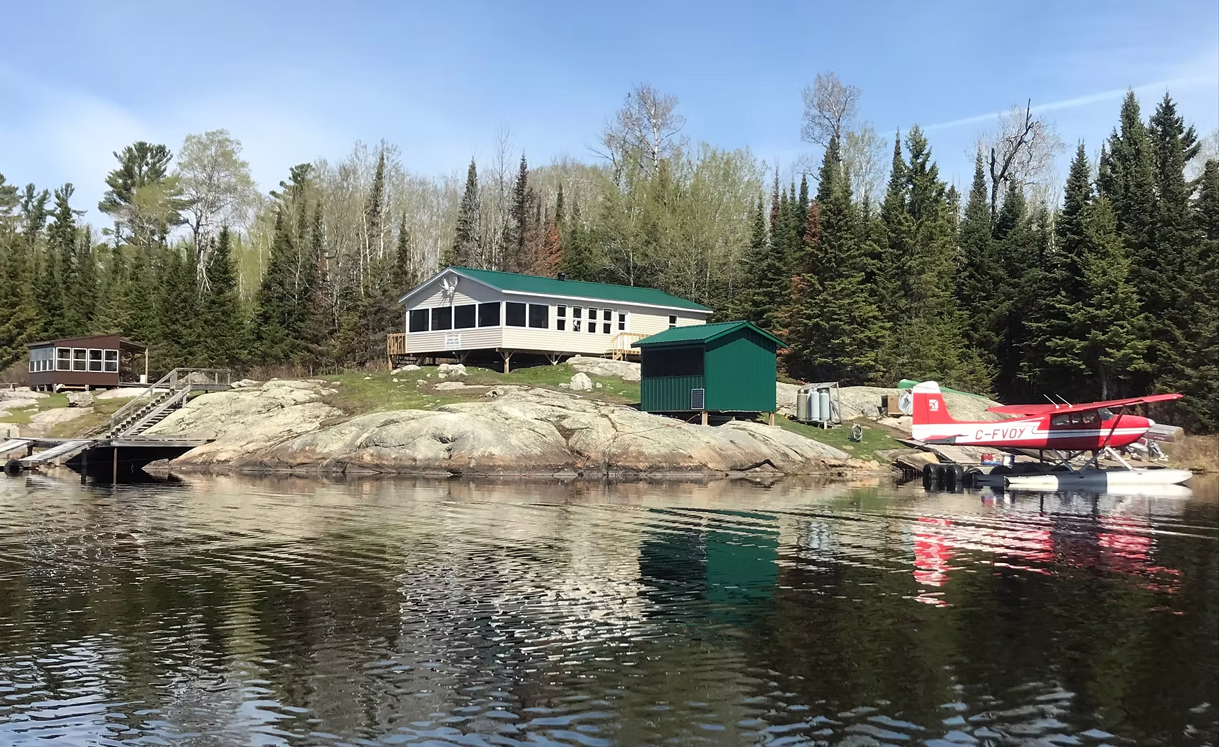 Jones Lake Fly-in outpost camp