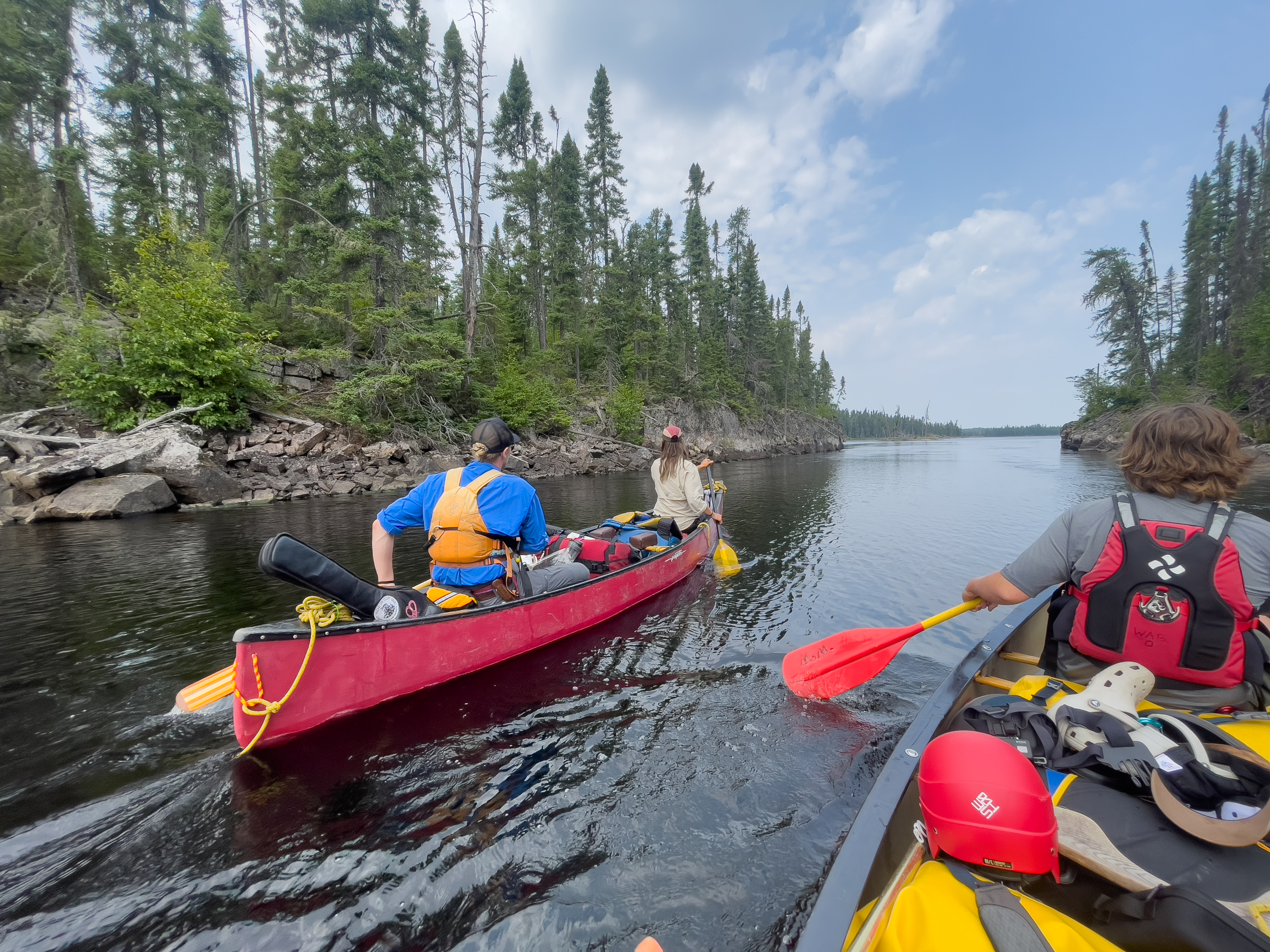 Pack lightly on your wilderness canoe trip. 