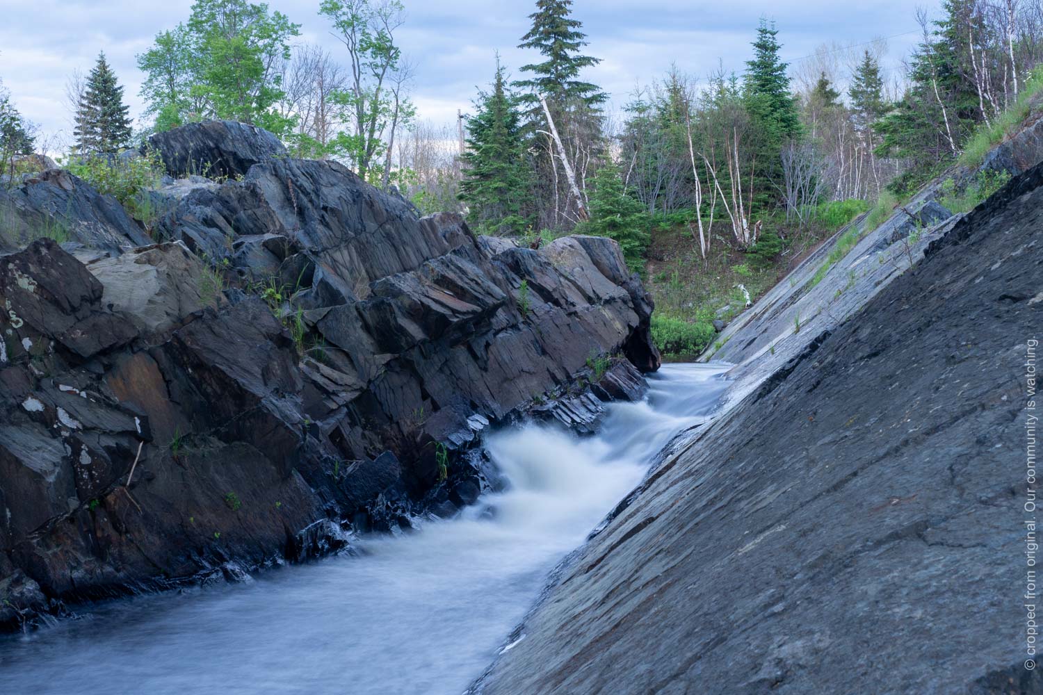Larchwood Cascade Waterfall