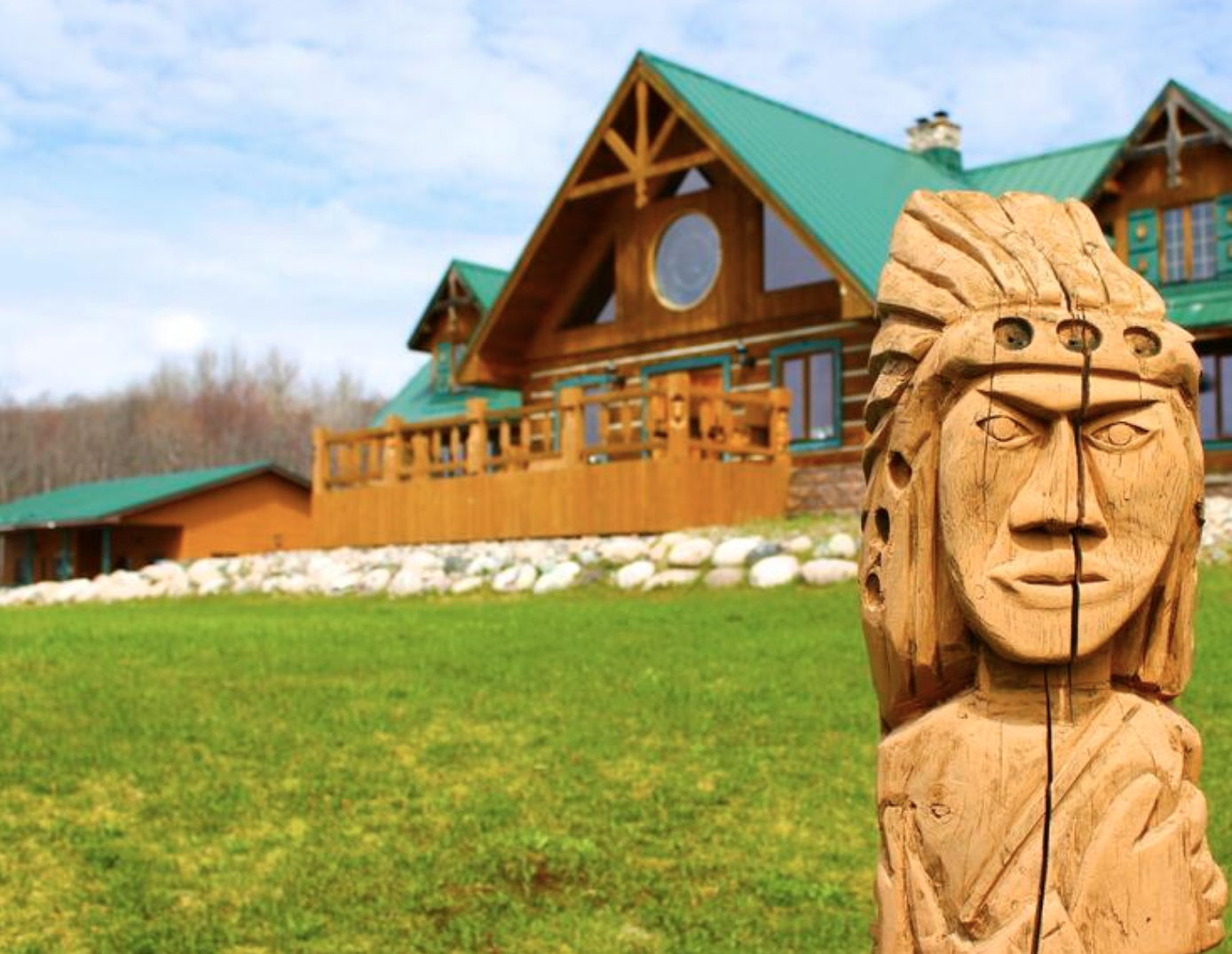 Serpent River Trading Post exterior on a sunny day