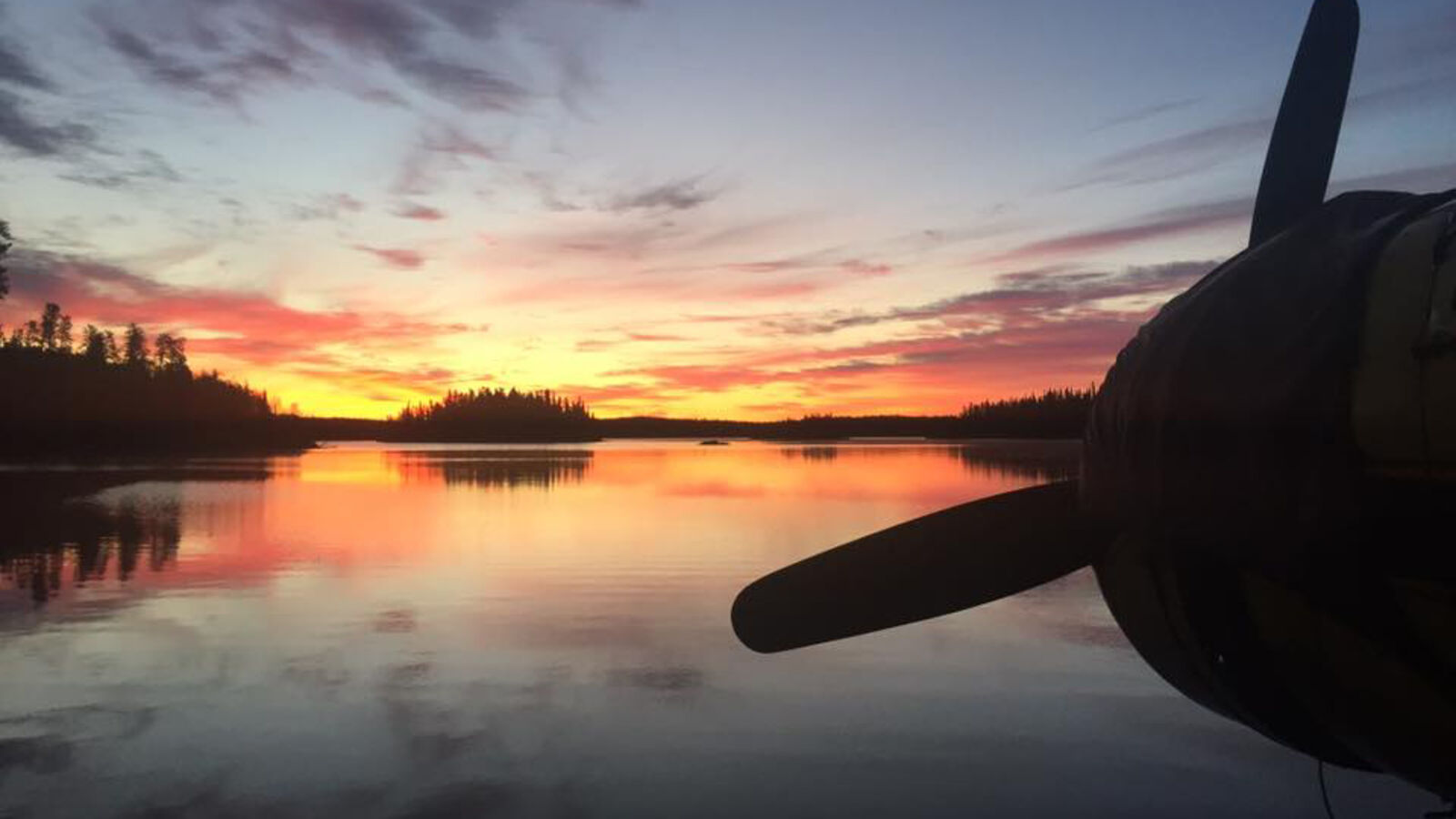 Fly-in fishing in Sunset Country, canada.