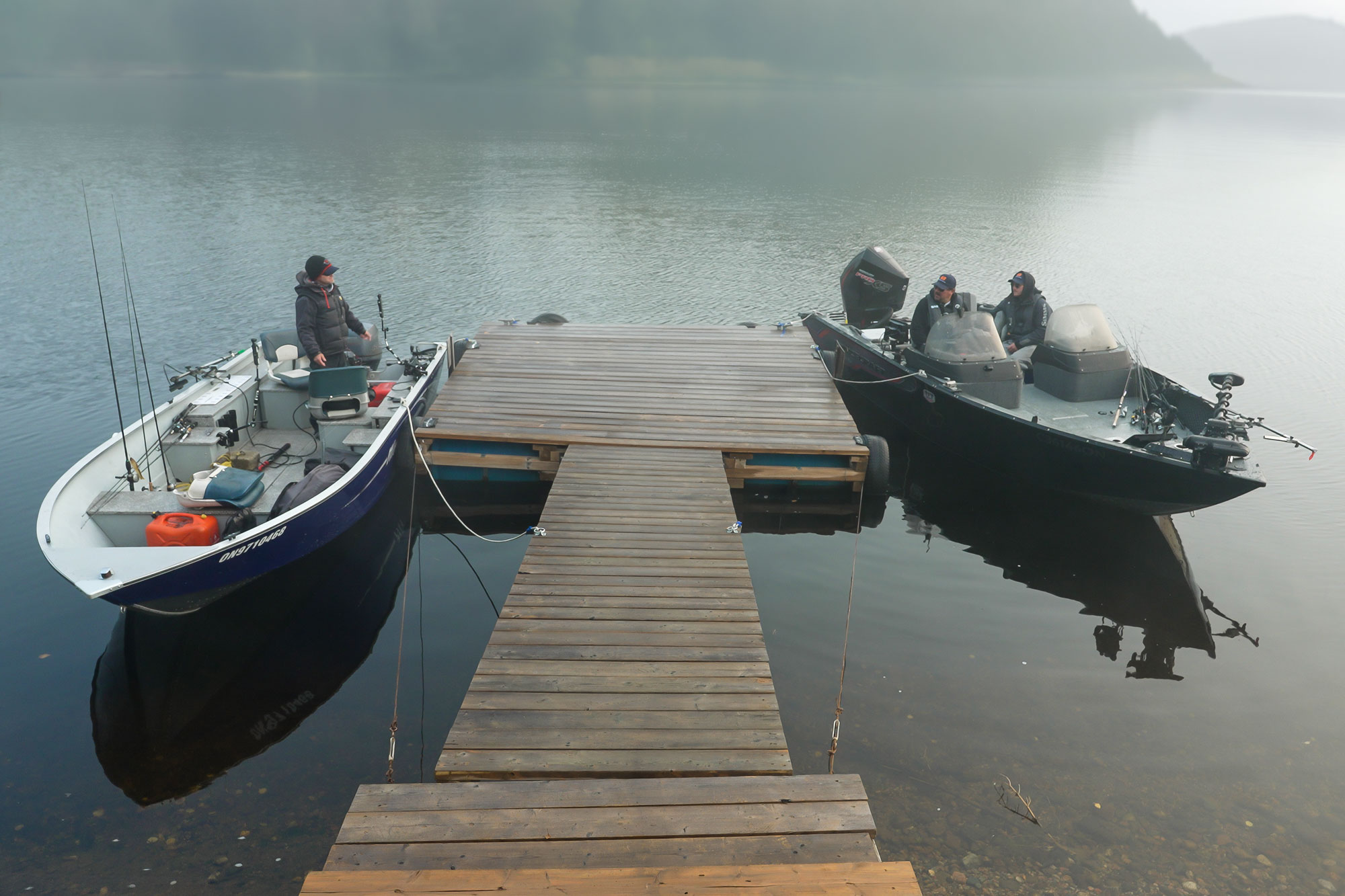 docked boats
