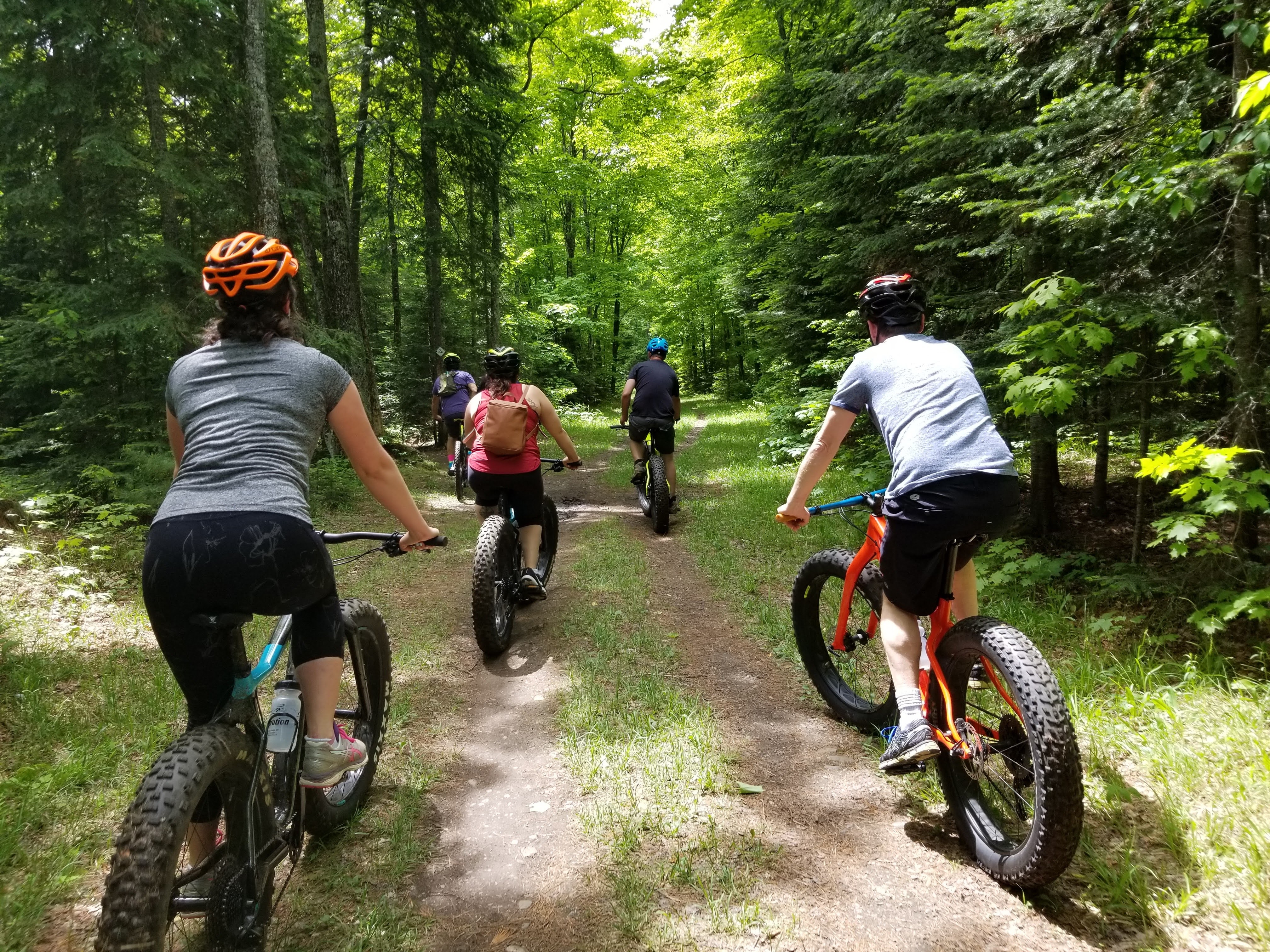 Family Biking Adventure Hiawatha Highlands Photo by Nadine Robinson