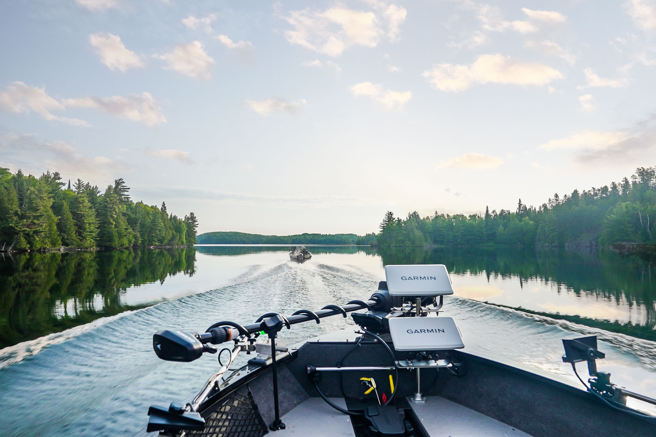 boat on lake
