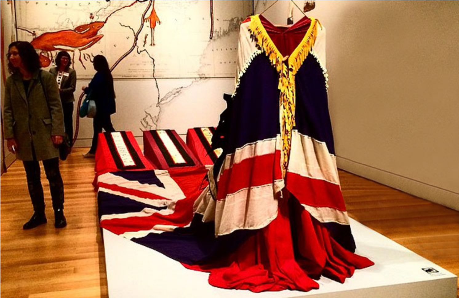 Bonnie Devine - Battle for the Woodlands Treaty Robe for Tecumseh