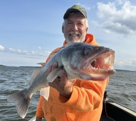 Walleye fishing on Lac Seul.