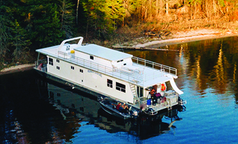 Houseboat Adventures on Lake of the Woods.