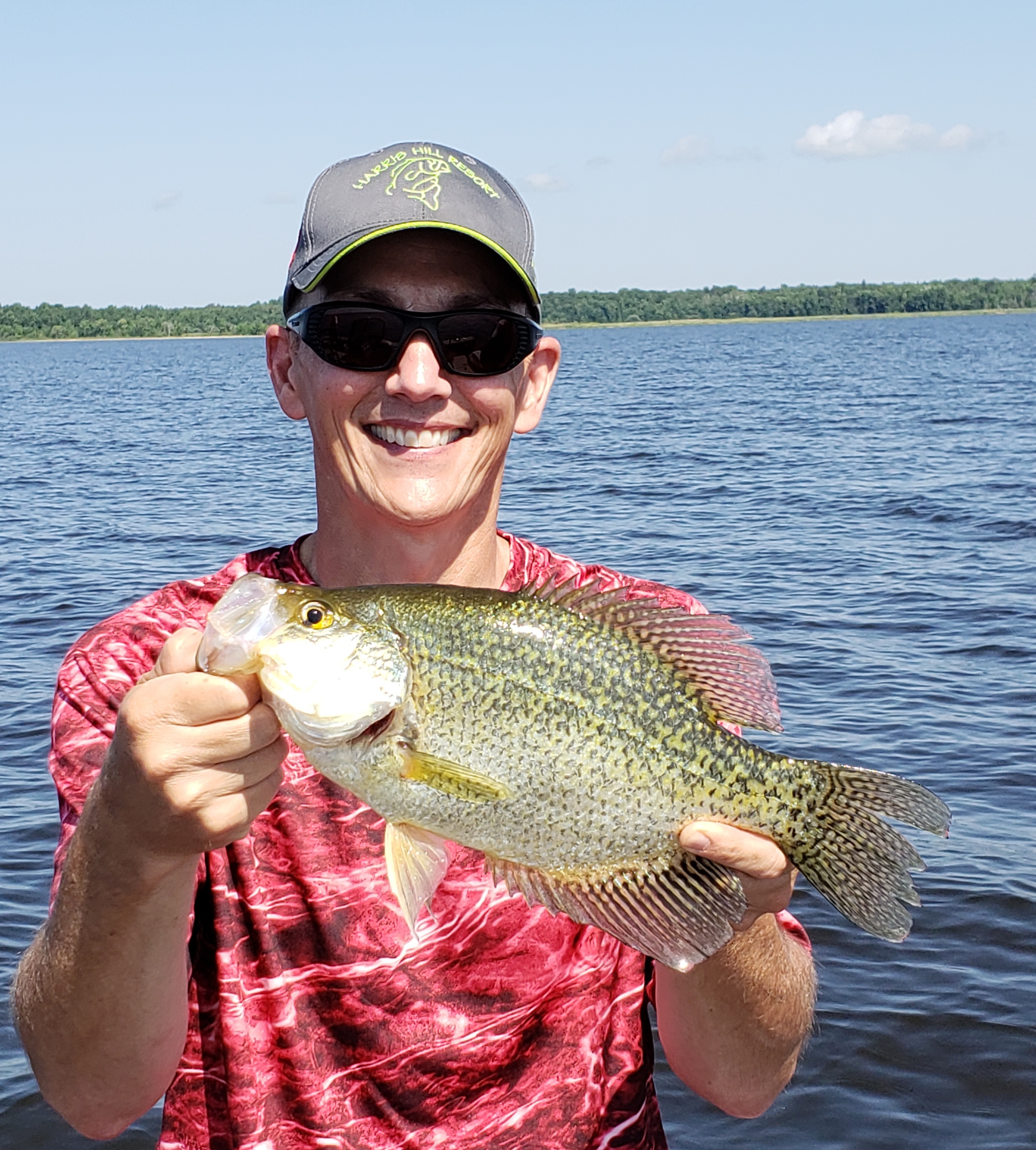 Black crappie taste delicious.