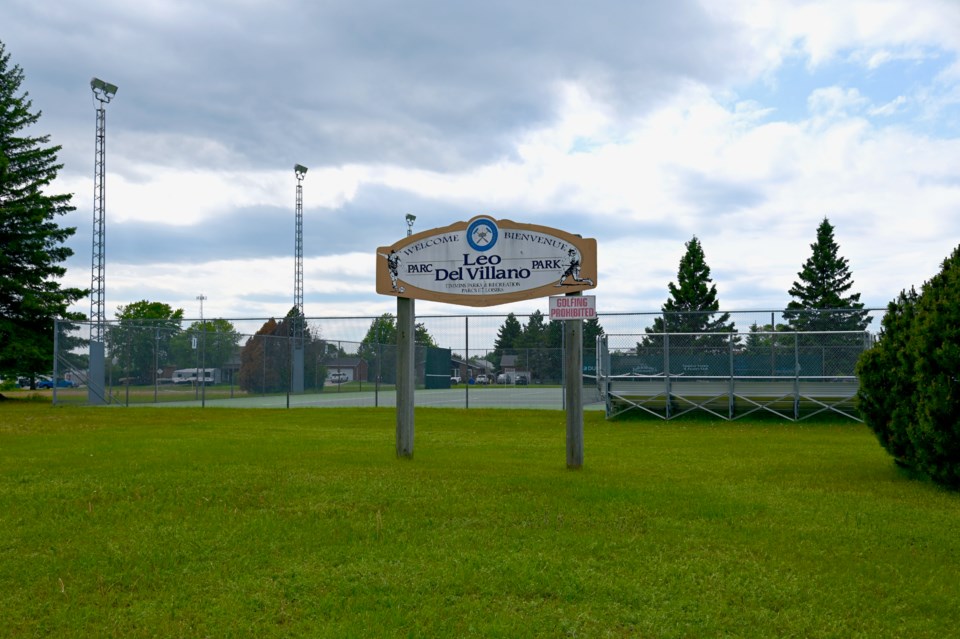 Leo Del Villano Park Sign Photo Credit to Maija Hoggert
