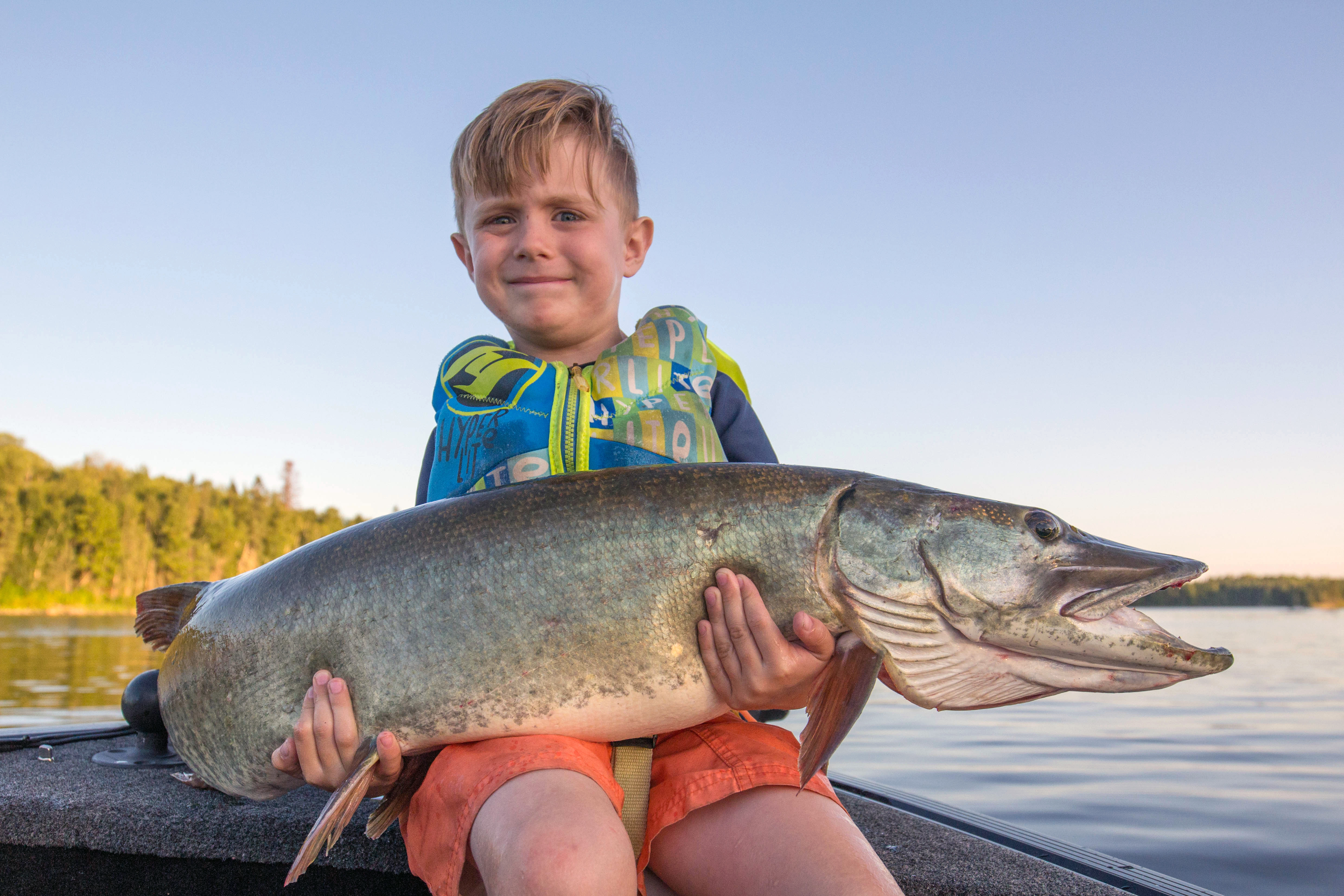 Your kids will have a great time fishing in Canada.