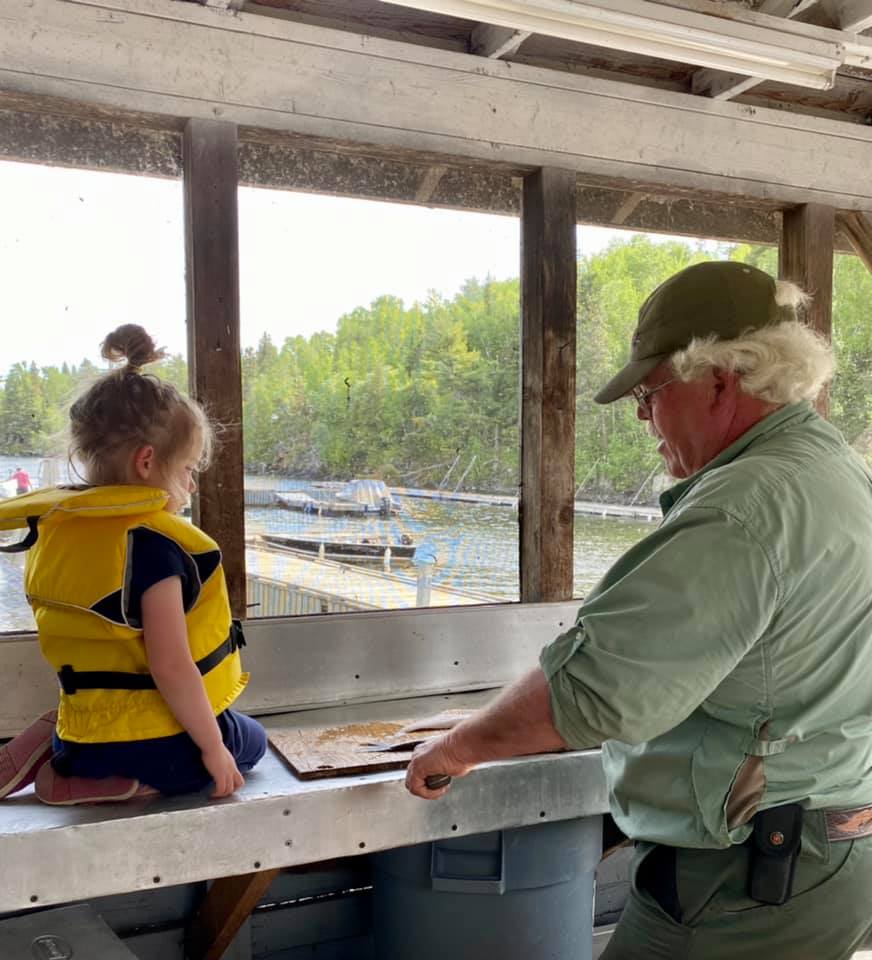 Many stories have been told in this fish shack at Smith Camps.