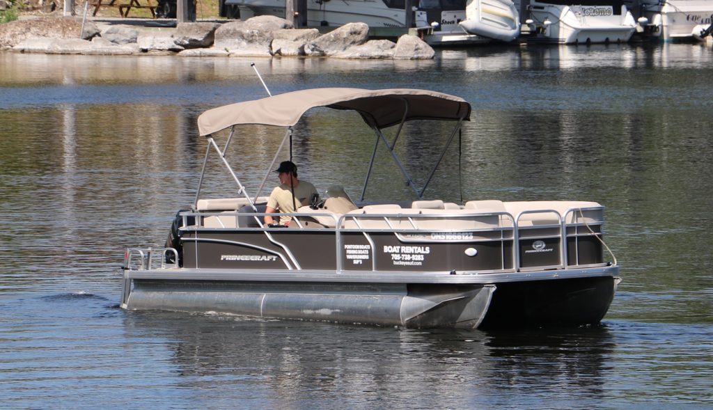 Buckeye Boat Rental Pontoon boat